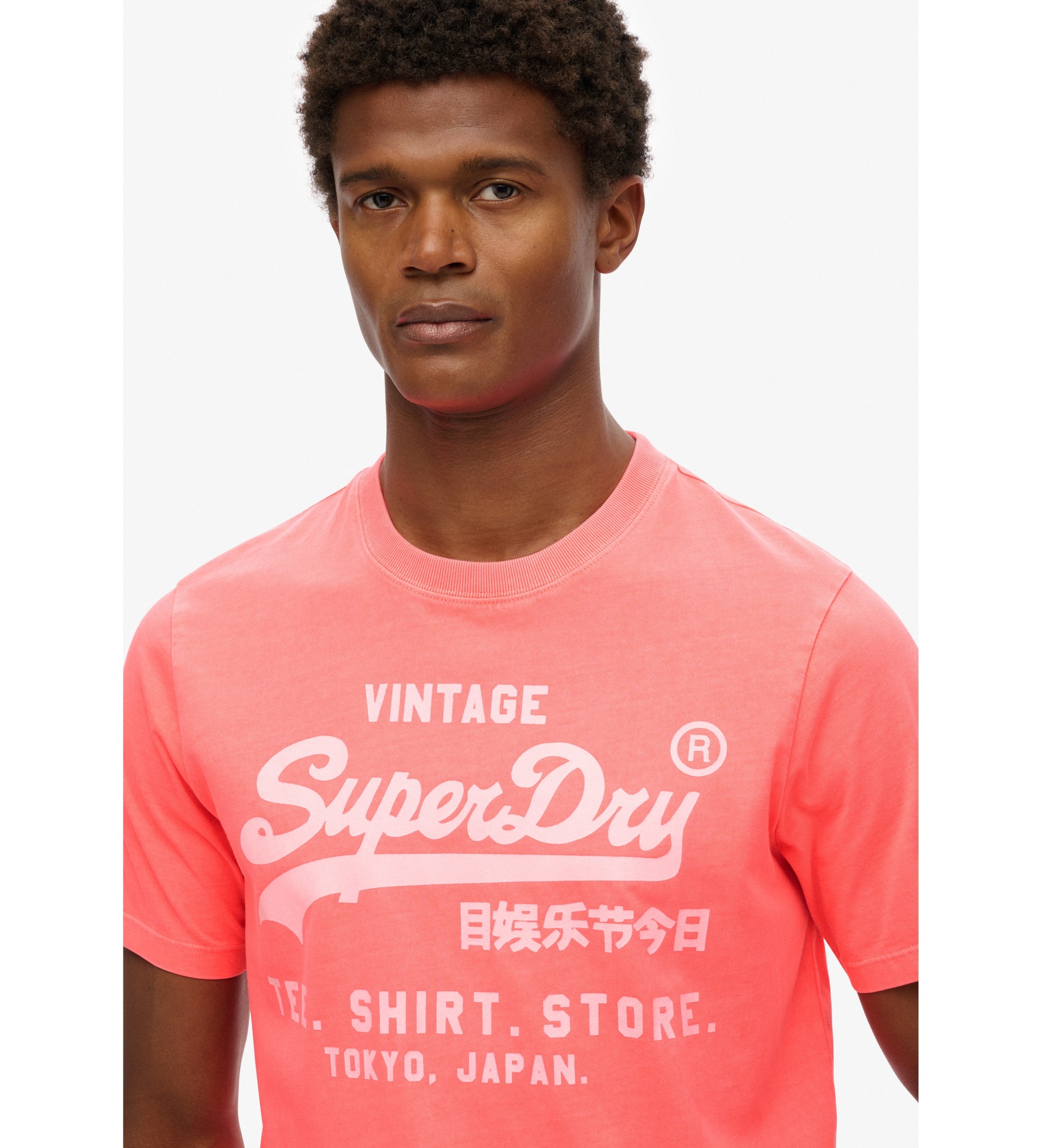 Superdry Koralle Vintage Fluor T-shirt