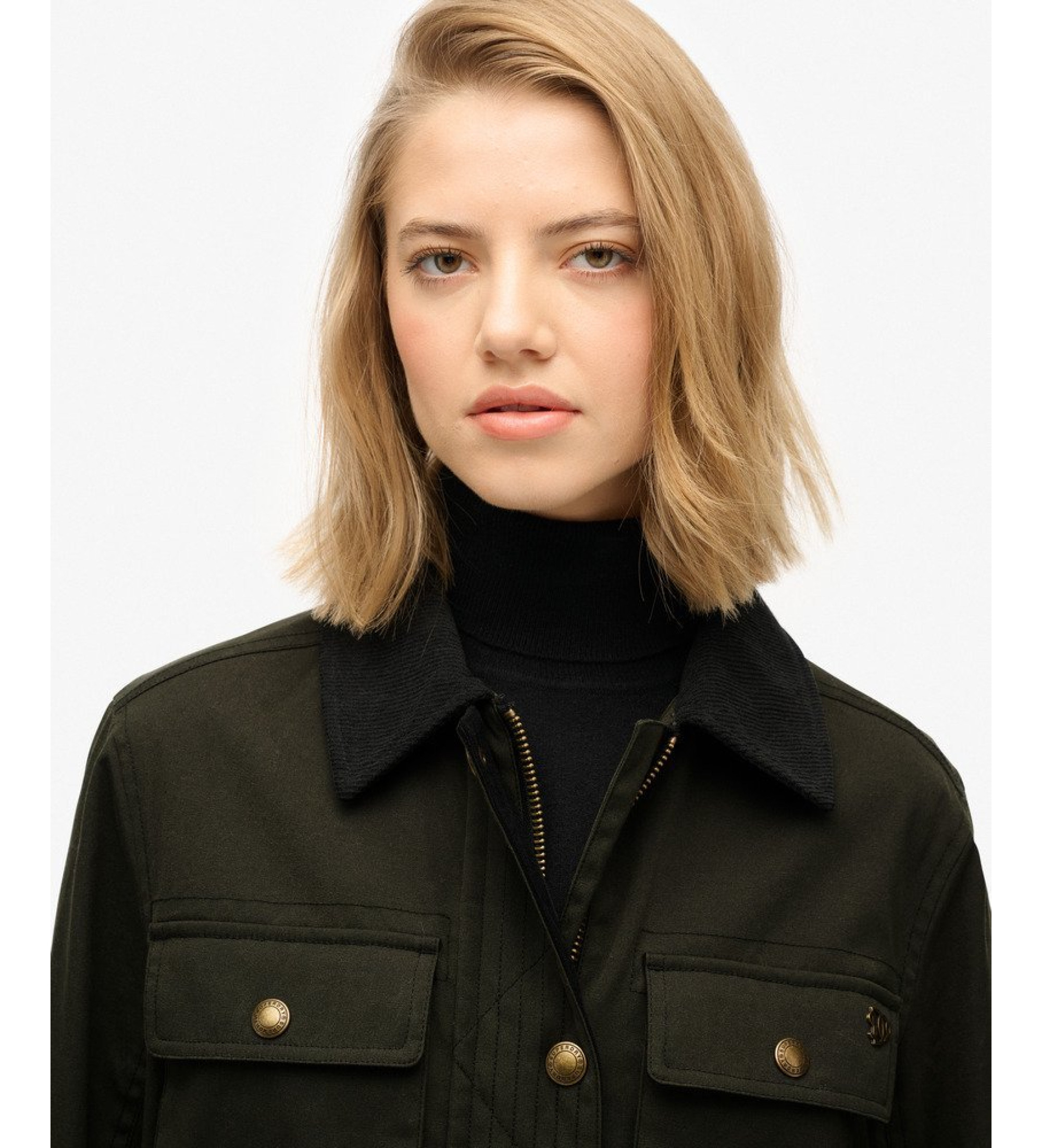 Superdry Giacca di cera verde Superdry Giacca di cera verde