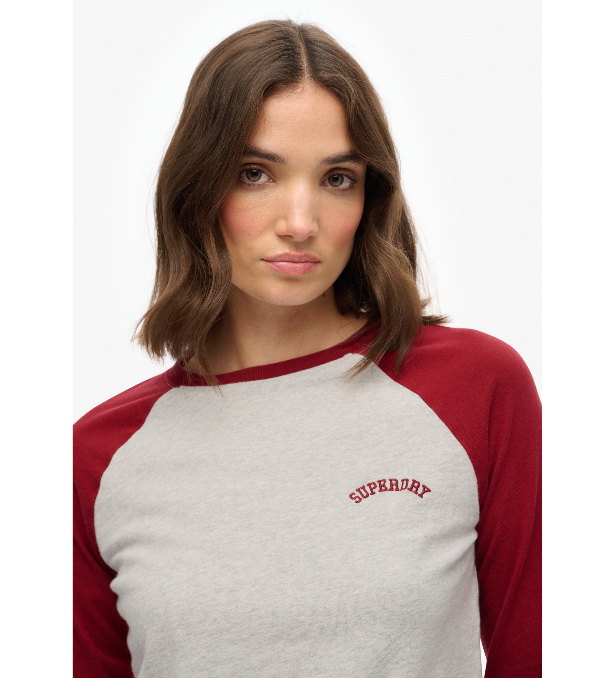 Superdry Essential Baseball T-shirt rouge Superdry Essential Baseball T-shirt rouge