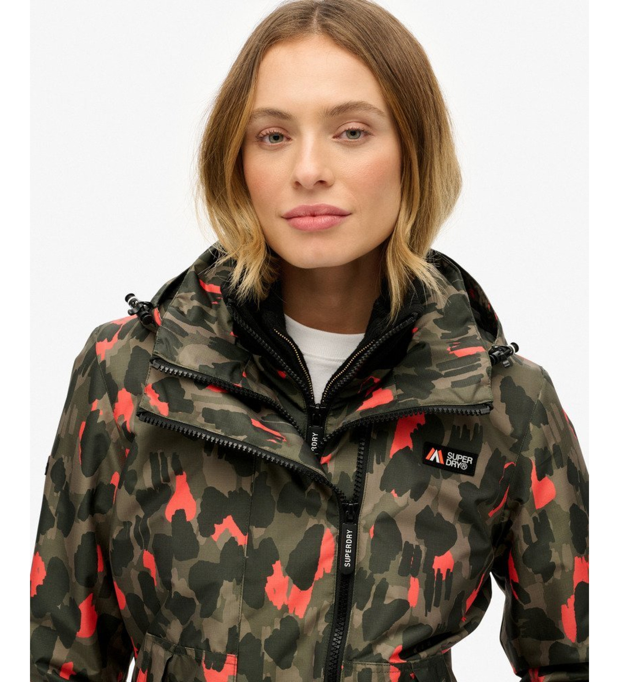 Superdry Windbreakerjacka grön Superdry Windbreakerjacka grön