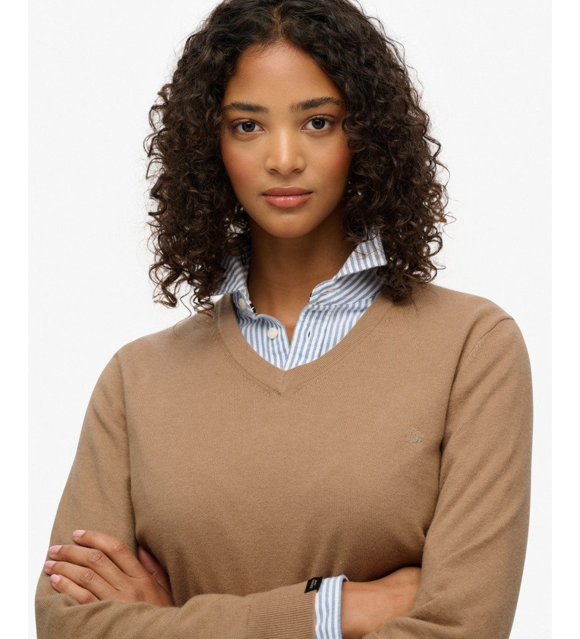 Superdry Classic V Pullover braun Superdry Classic V Pullover braun