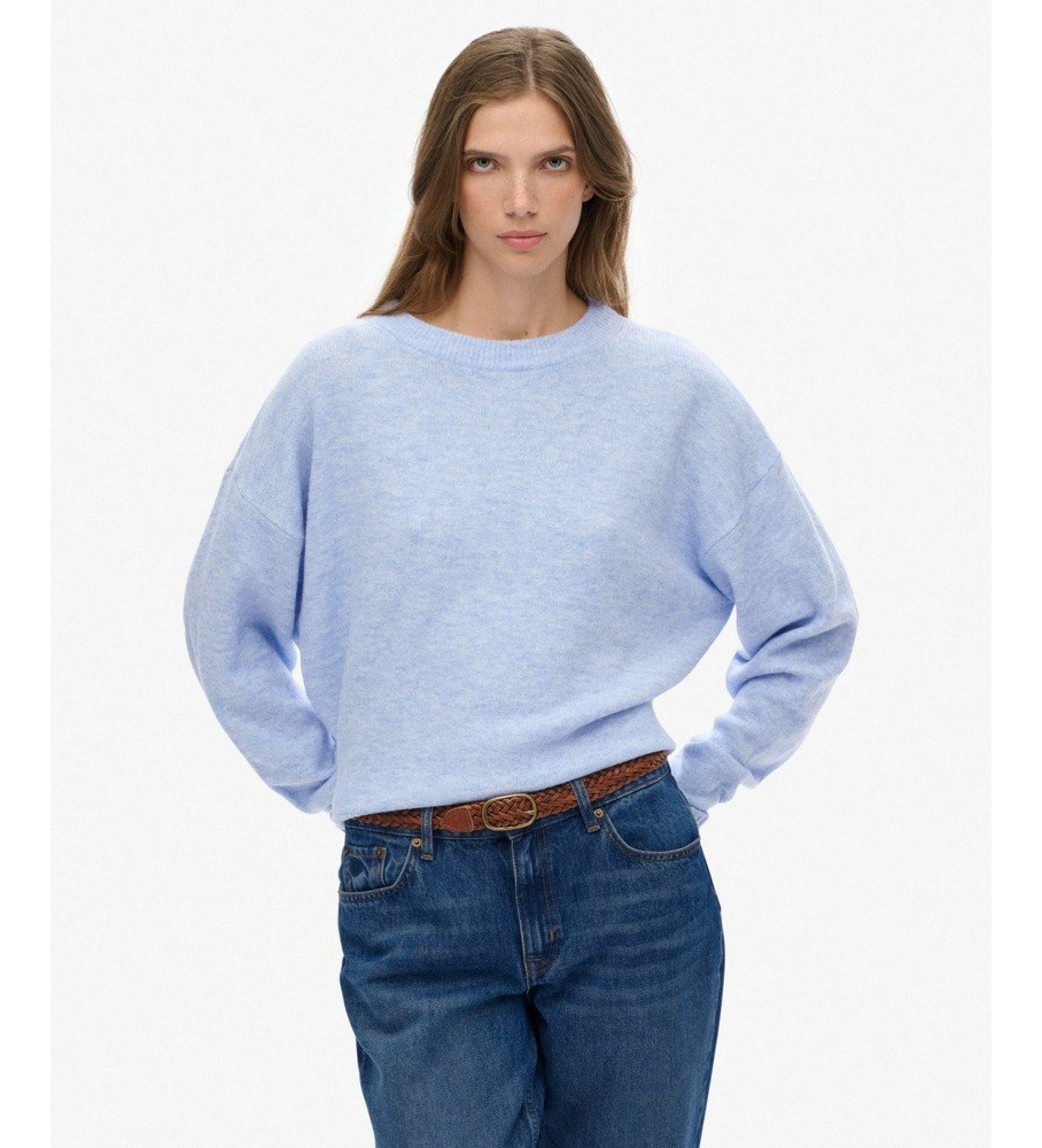 Superdry Jersey Slouchy azul Superdry Jersey Slouchy azul