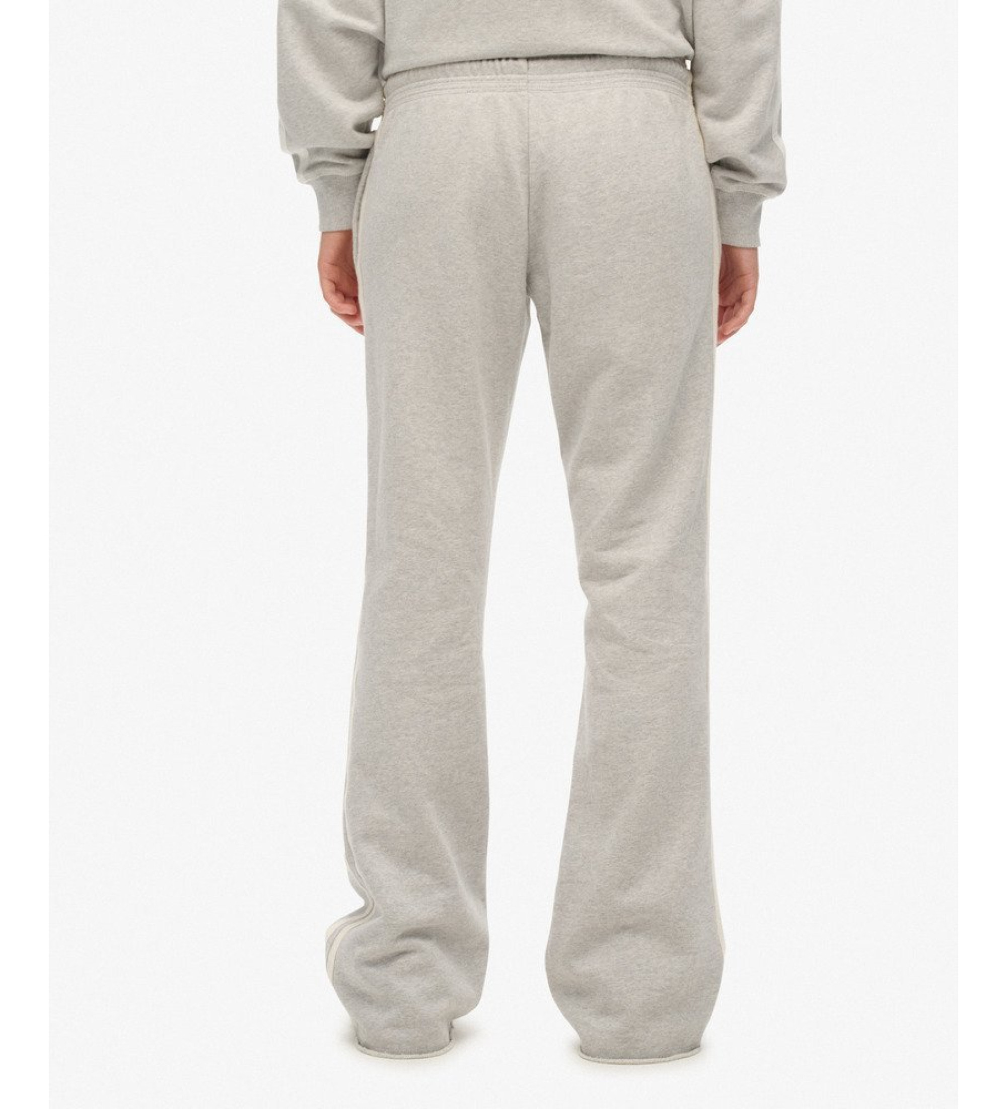 Pantalon De Jogging évasé Superdry Pour Femme – Coupe Ajustée, Taille élastique – Style Décontracté Chic
