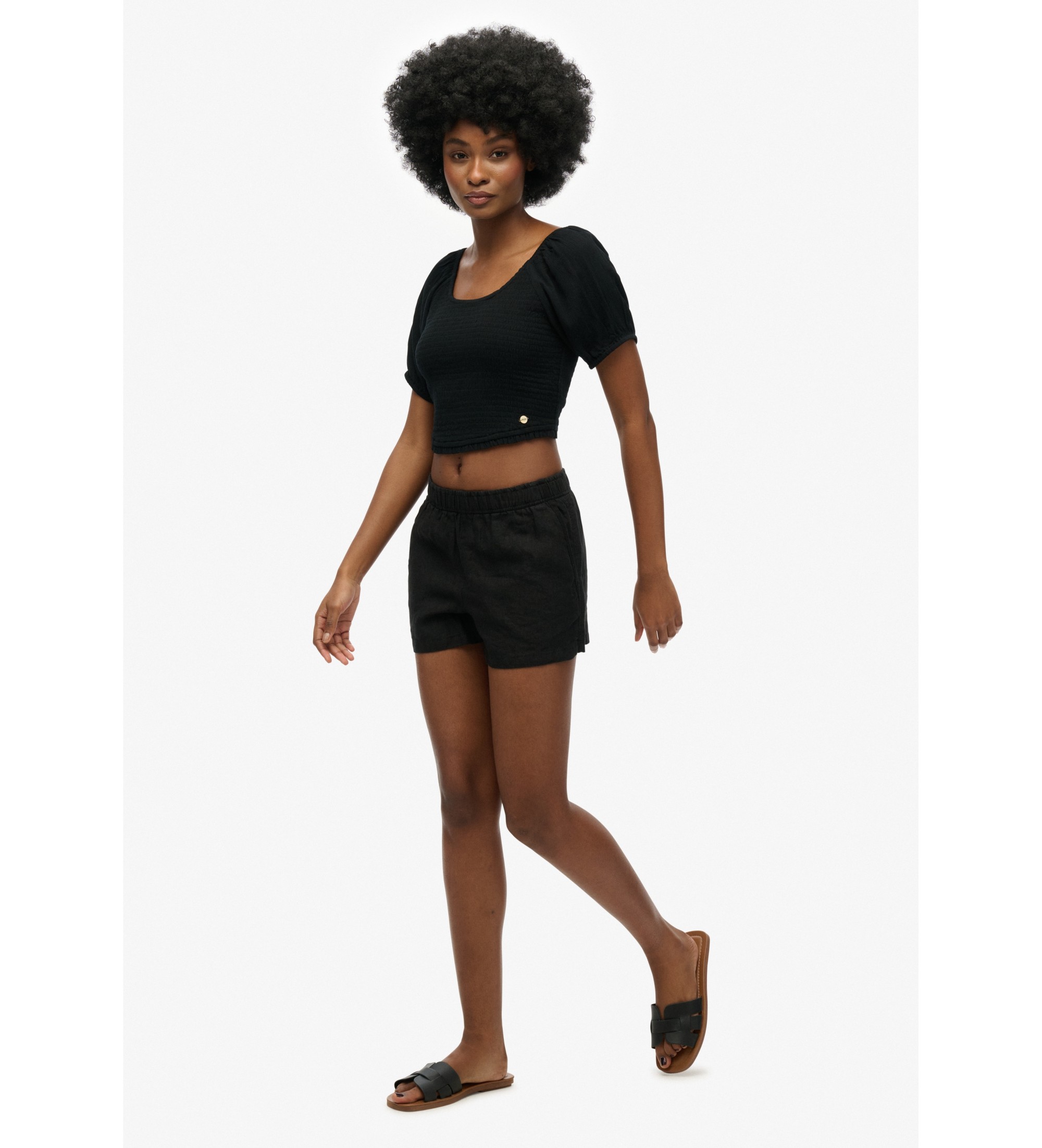 Superdry Short Draw czarny - Sklep Esdemarca z obuwiem, modą