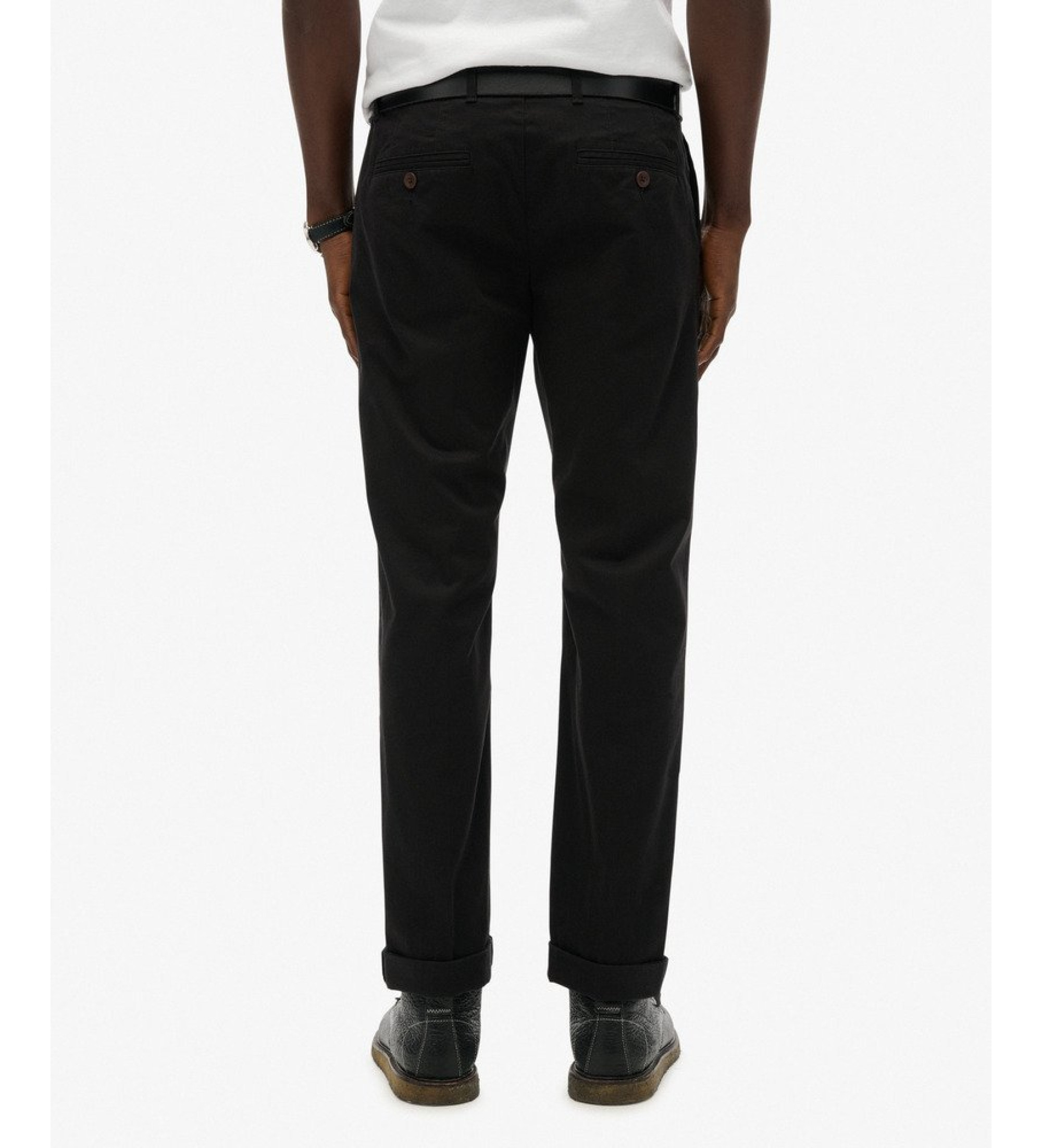 Superdry Pantalón Chino Premium Regular negro Superdry Pantalón Chino Premium Regular negro
