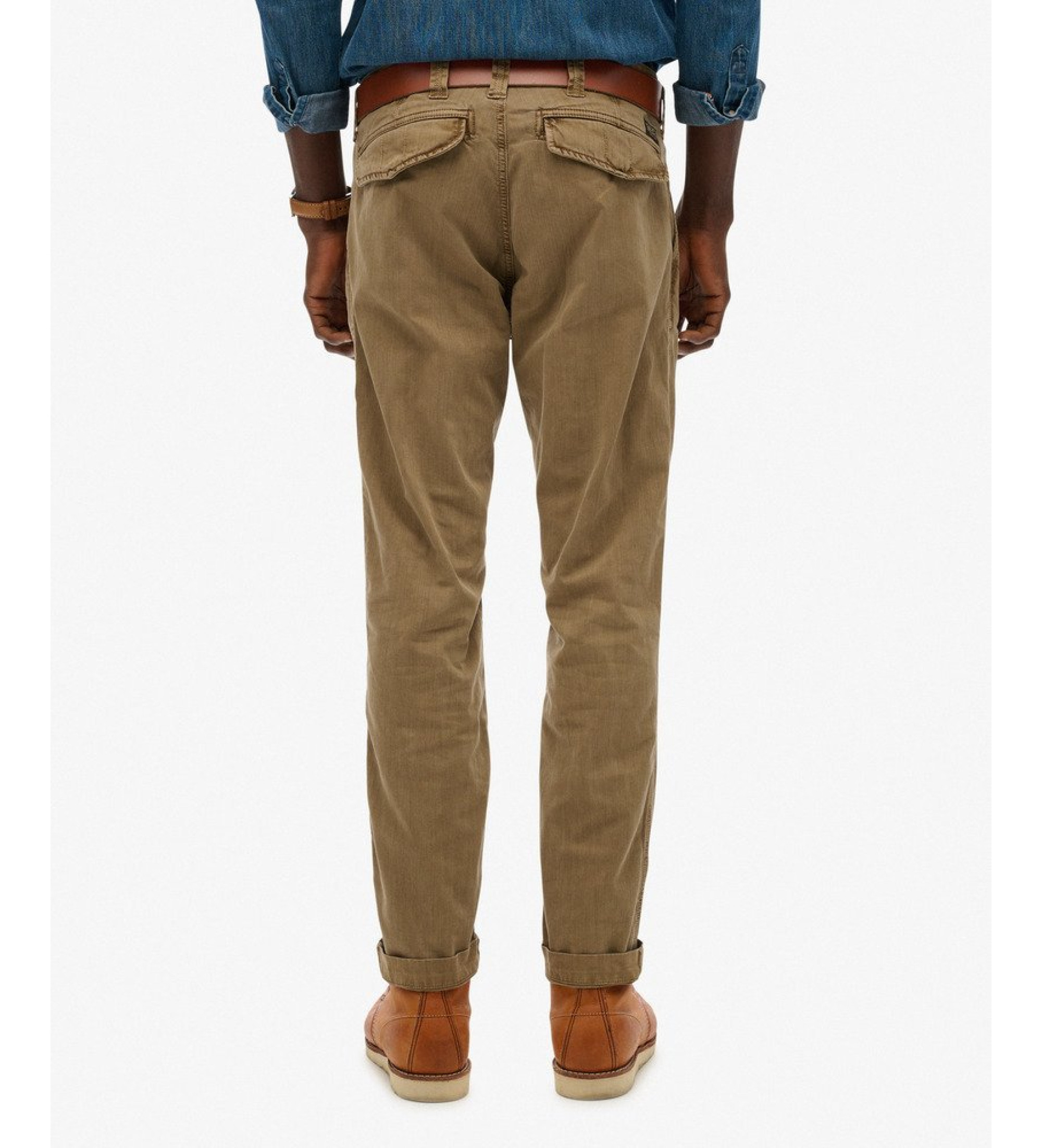 Superdry Pantalón Chino Utility marrón Superdry Pantalón Chino Utility marrón