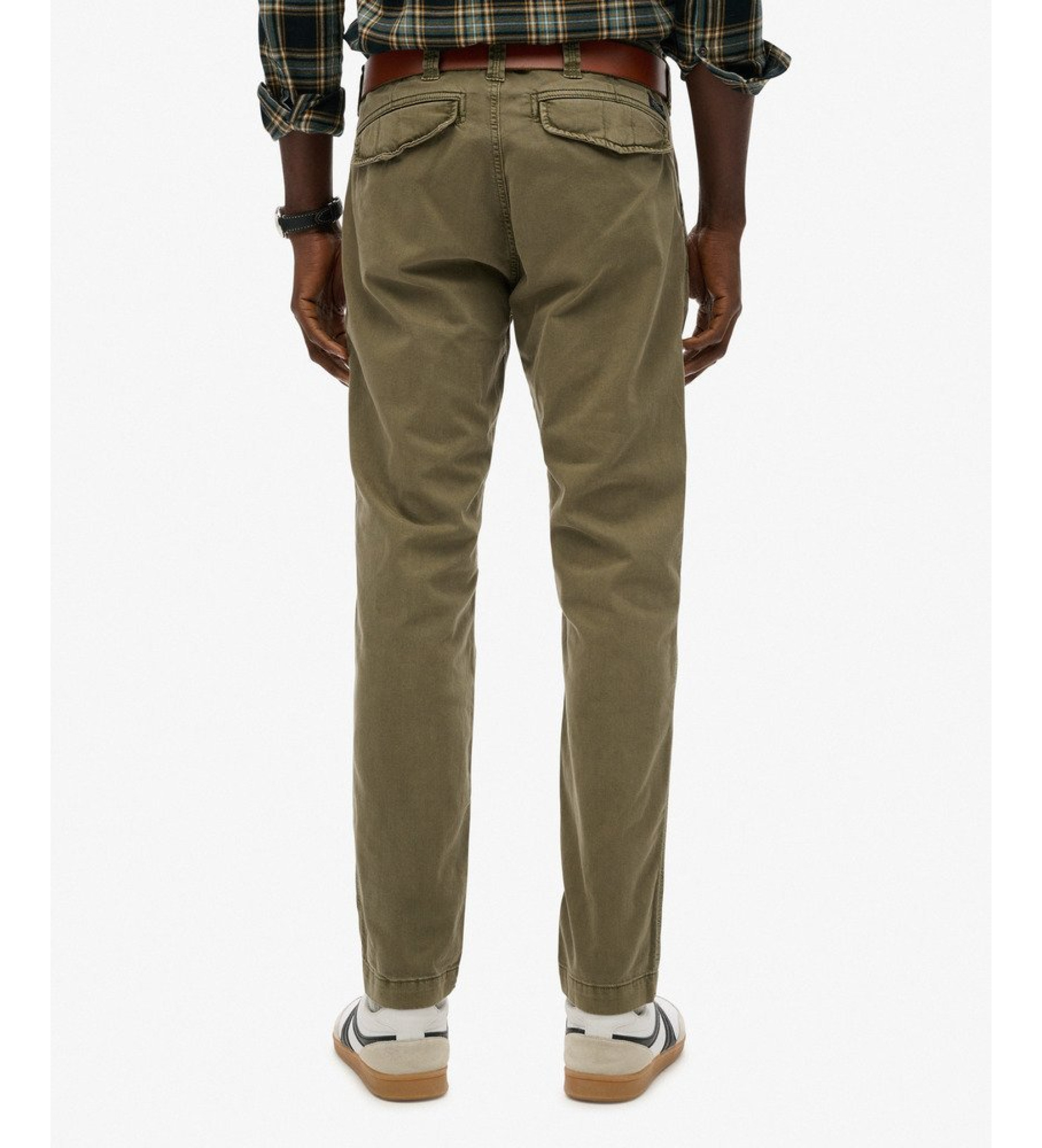 Superdry Pantalón Chino Utility marrón oscuro Superdry Pantalón Chino Utility marrón oscuro