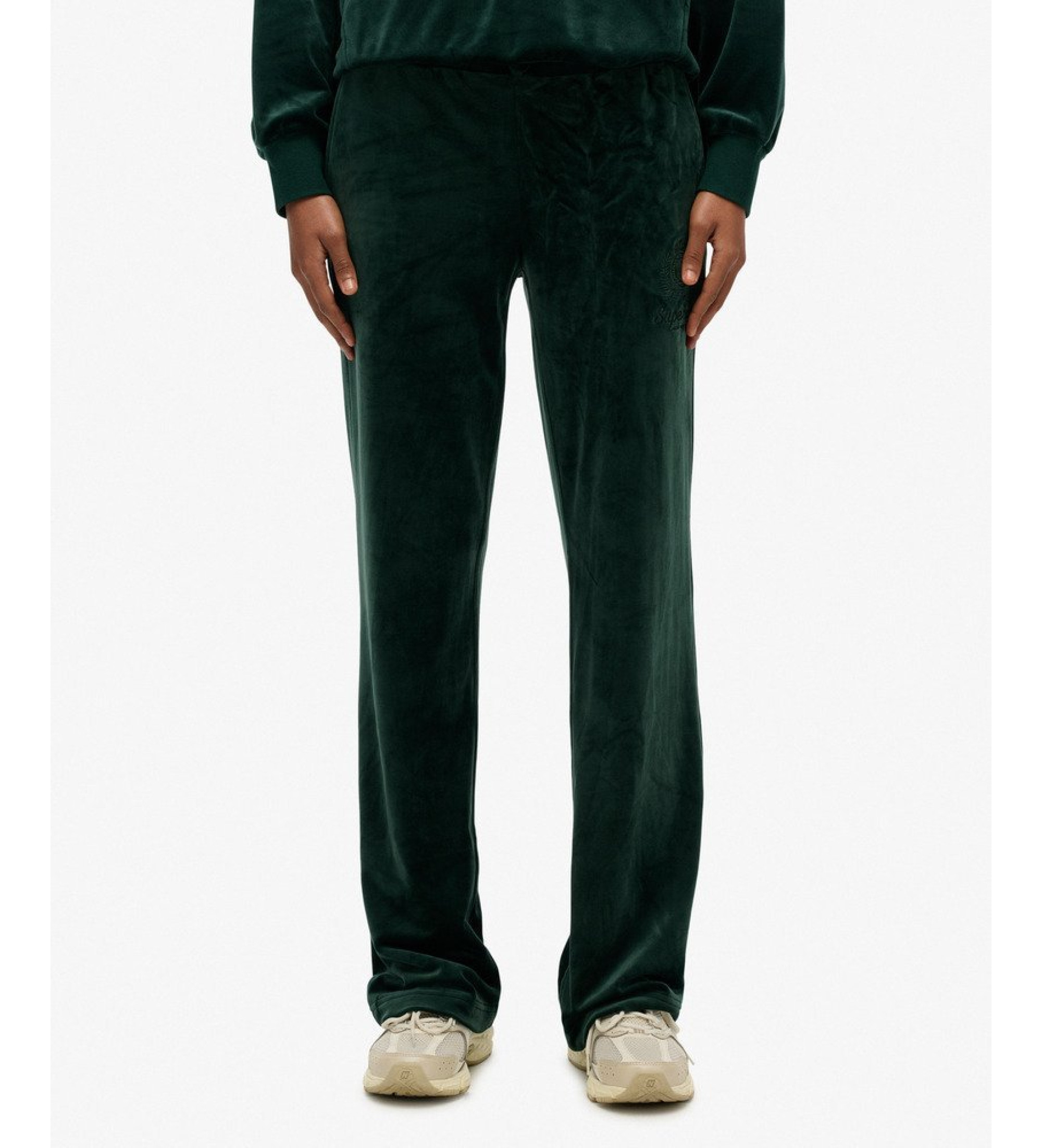 Superdry Jogger Country Club Velour grøn Jogger Bukser Superdry Jogger Country Club Velour grøn Jogger Bukser