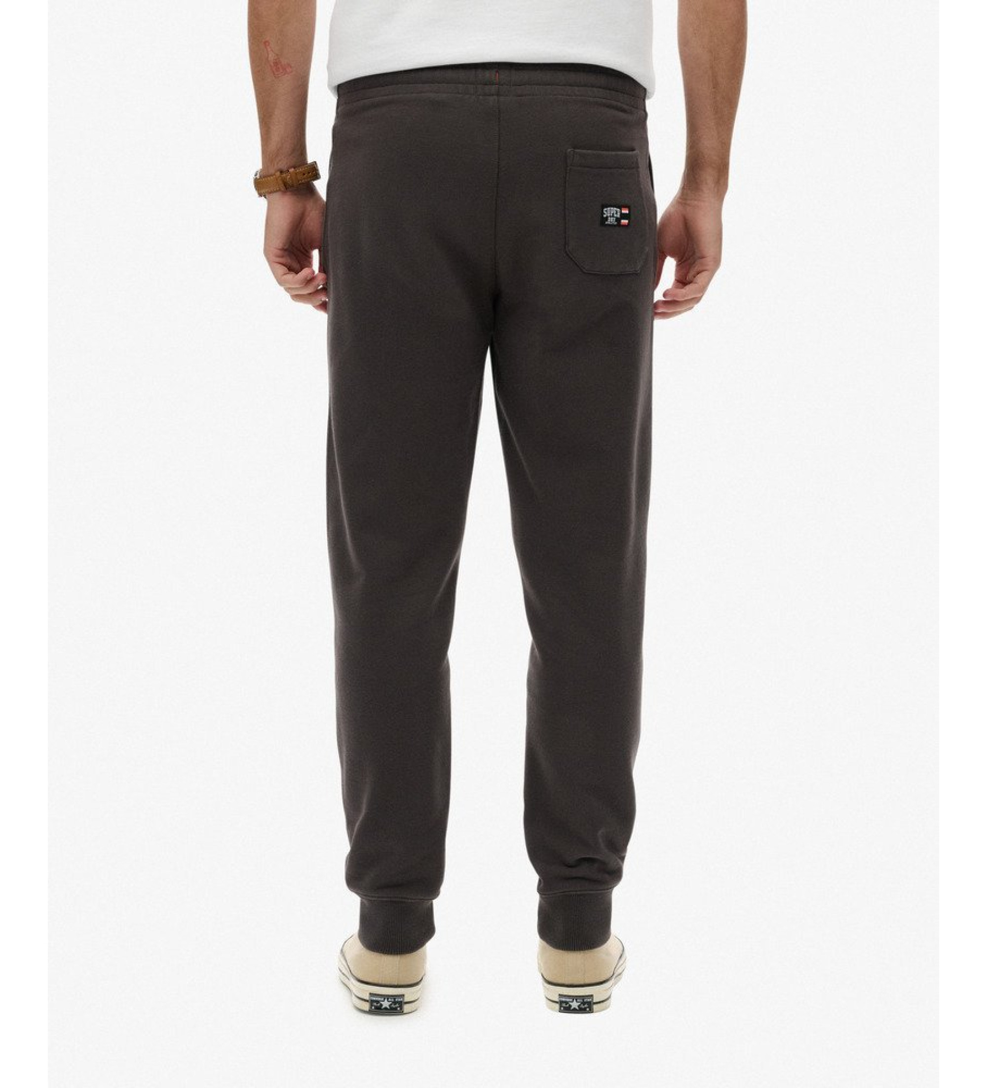 Superdry Pantalón Jogger Essential Logo negro Superdry Pantalón Jogger Essential Logo negro