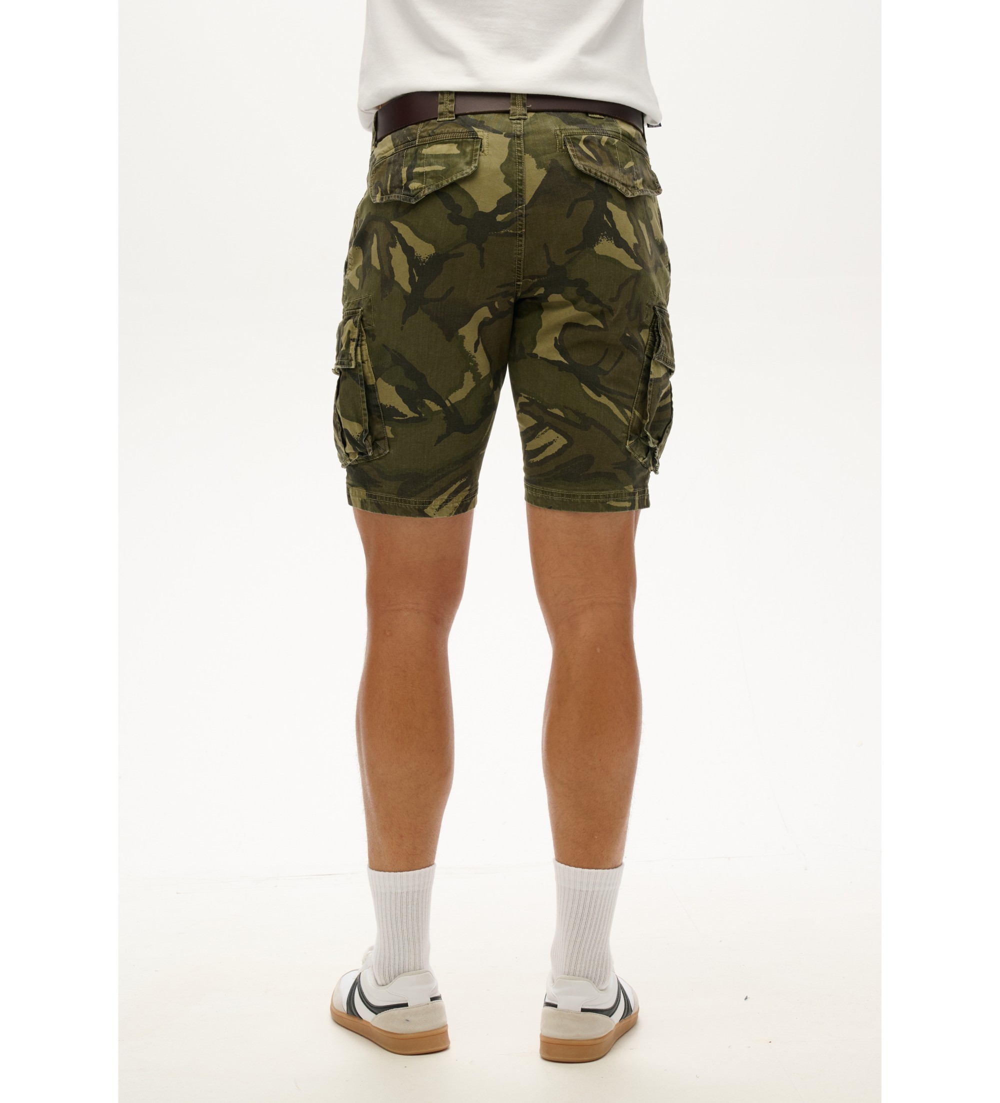 Superdry Pantaln corto tipo cargo Core verde