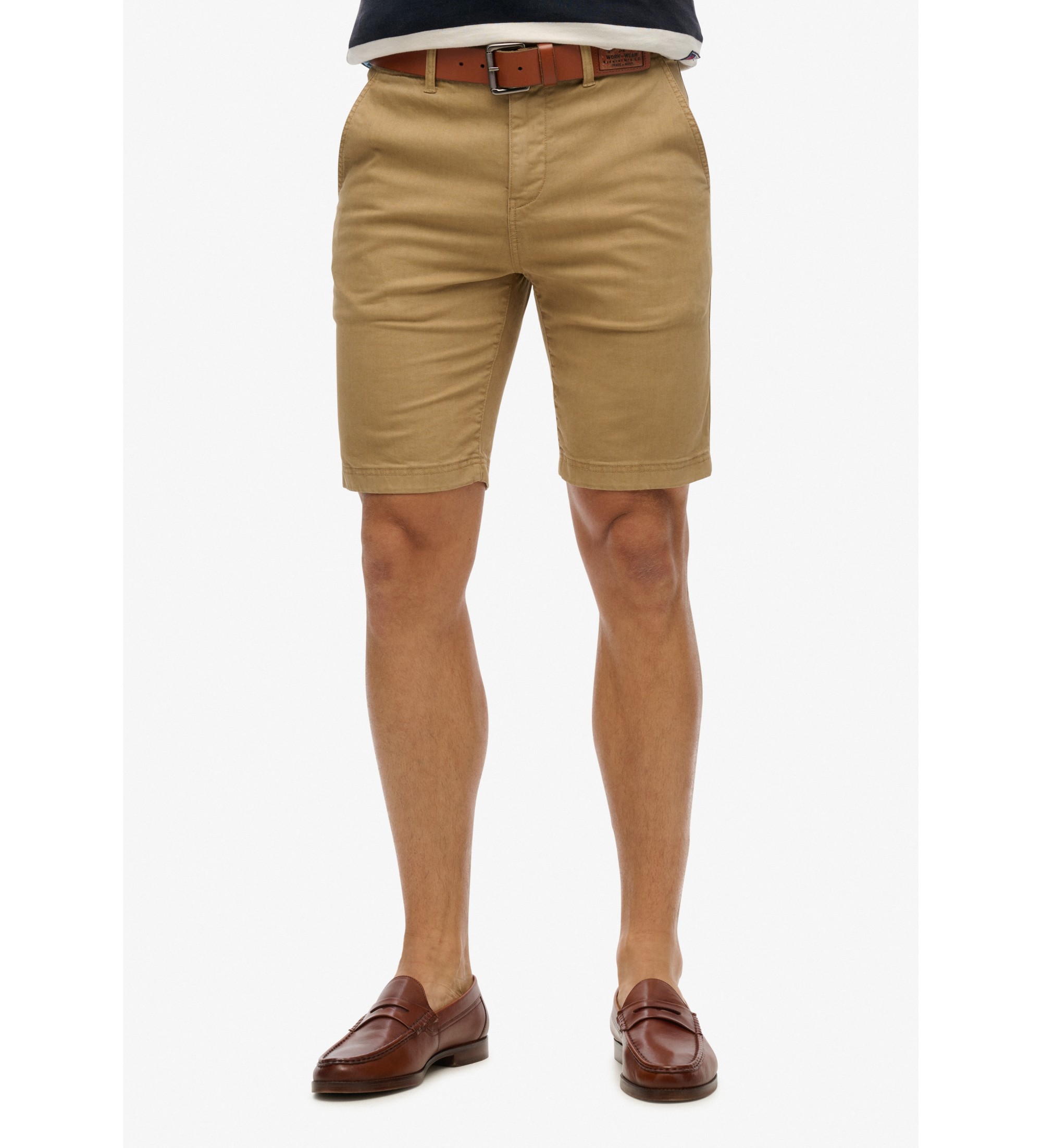 Superdry Vintage International beige shorts