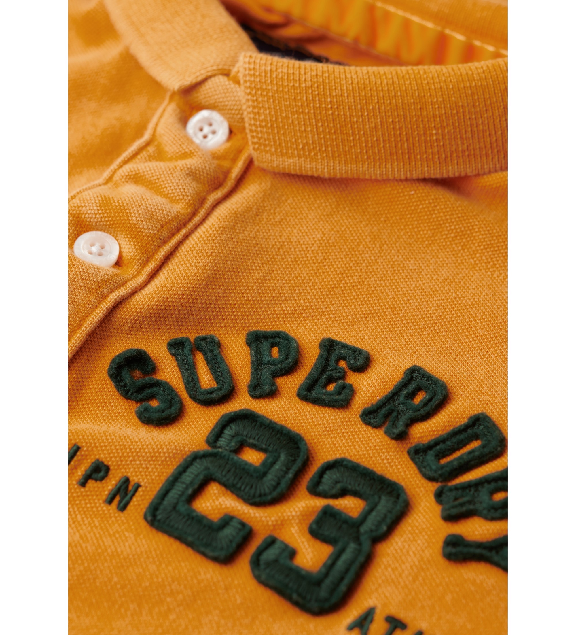 Superdry Polo Vintage Athletic pomarańczowy - Sklep