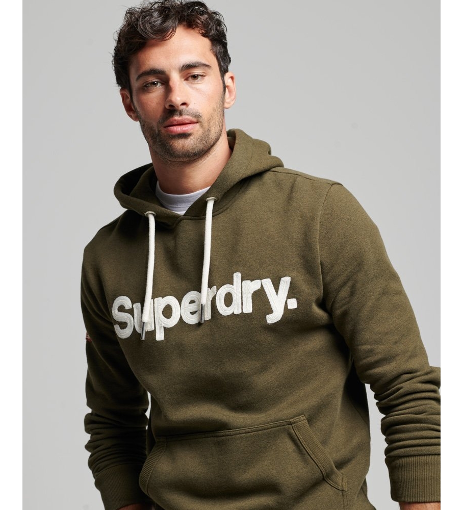 Superdry Khaki classic sweatshirt
