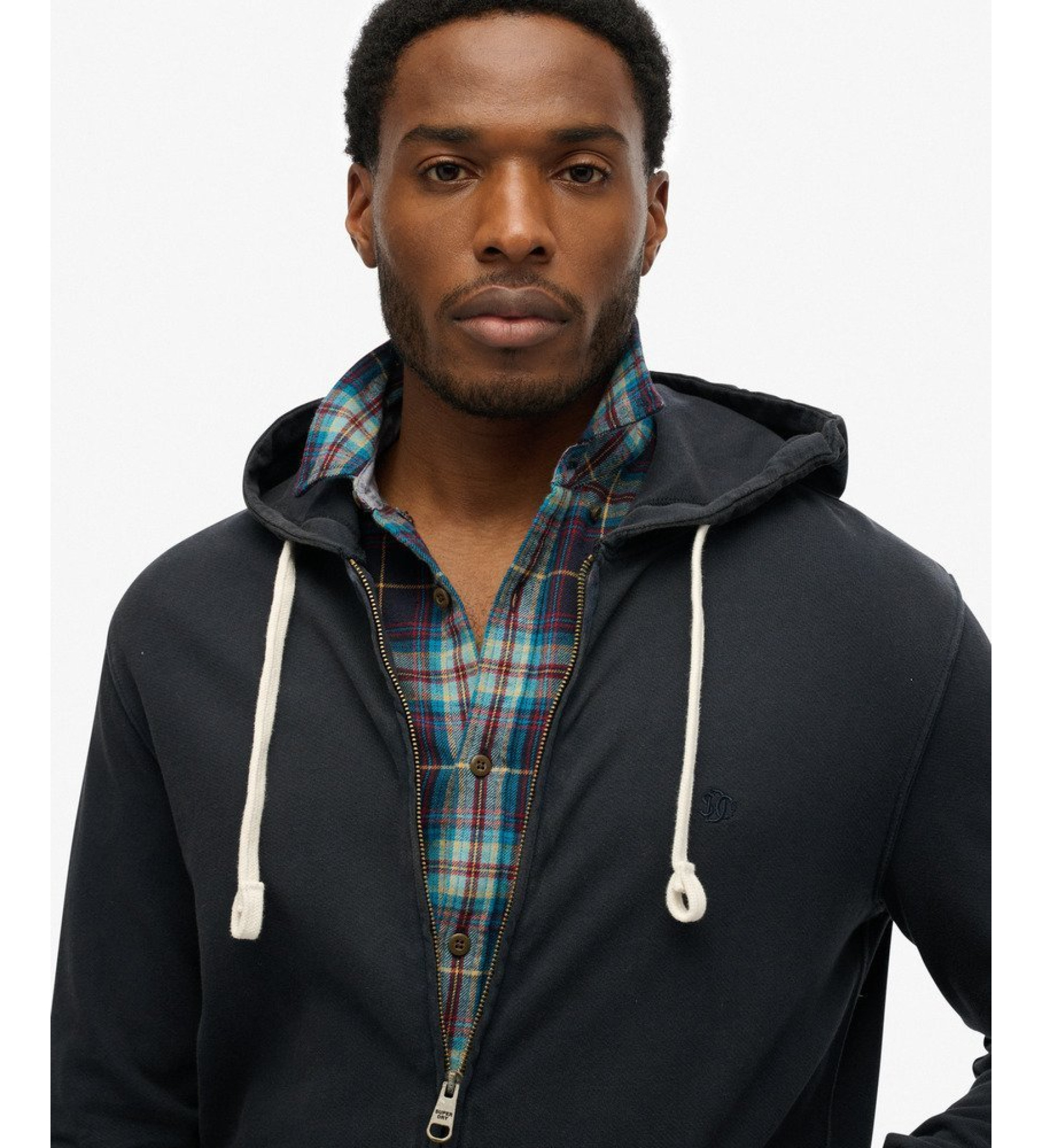 Superdry Essential navy zip hoodie Essential navy Superdry Essential navy zip hoodie Essential navy