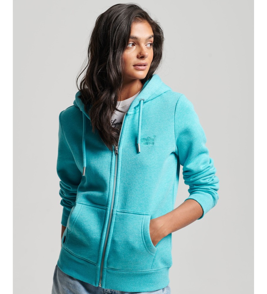 Superdry turquoise jacket top