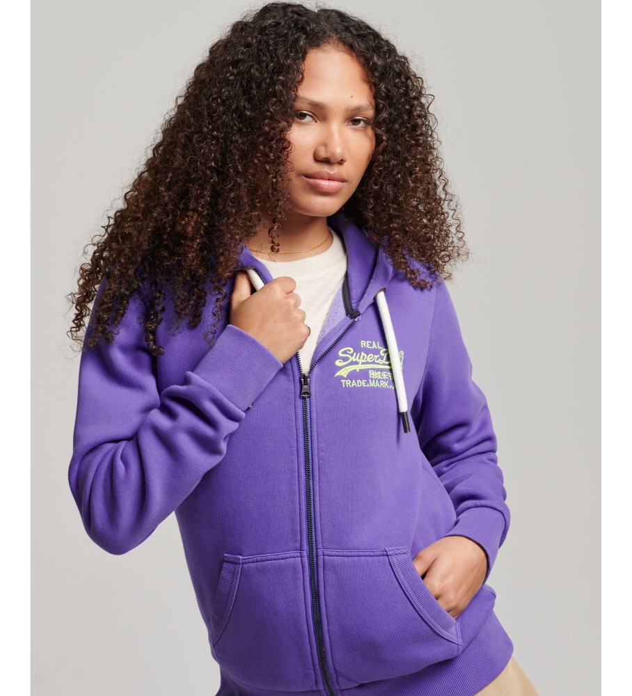 Neon purple clearance sweatshirt