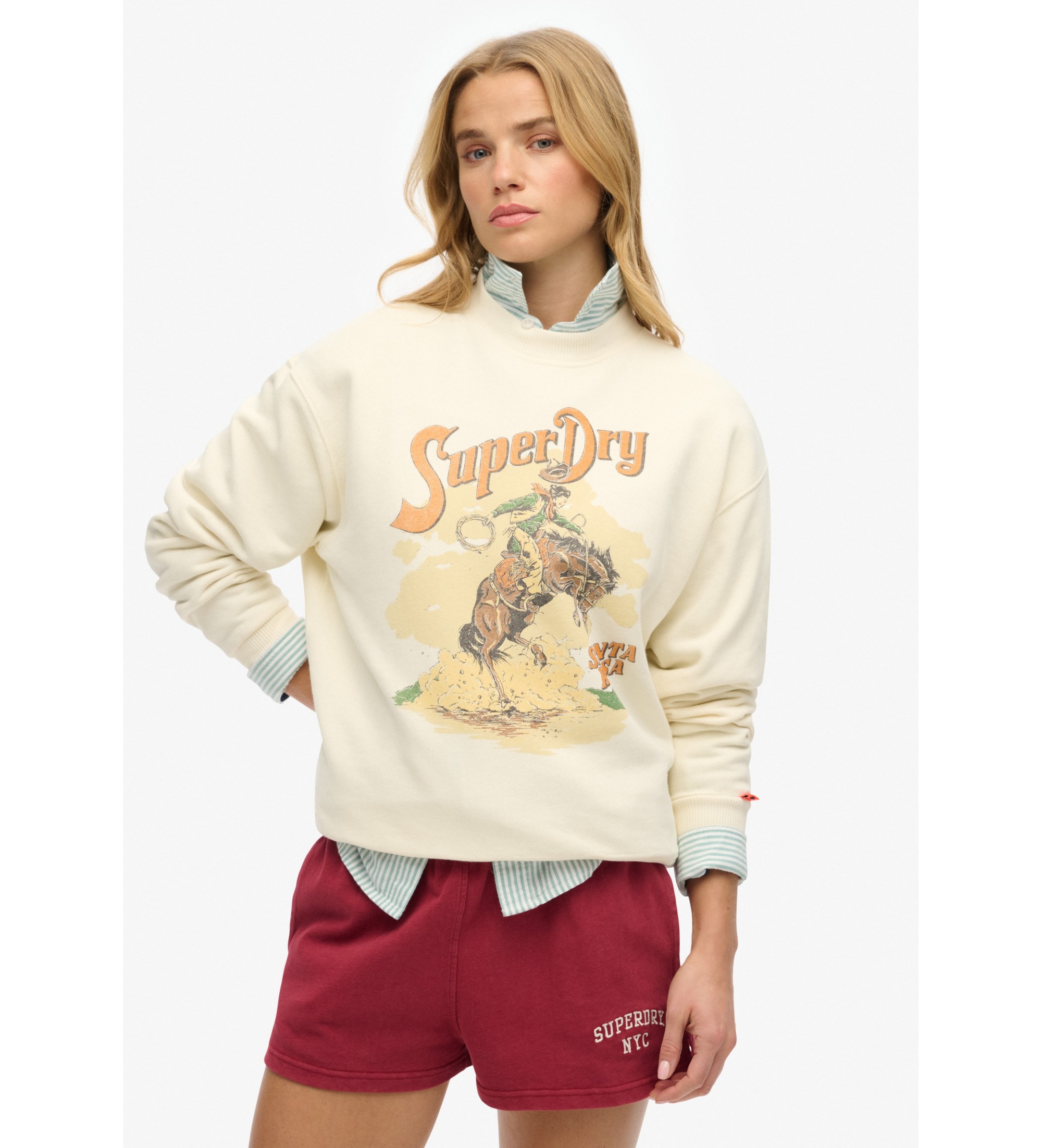Superdry Sweater Souvenir beige
