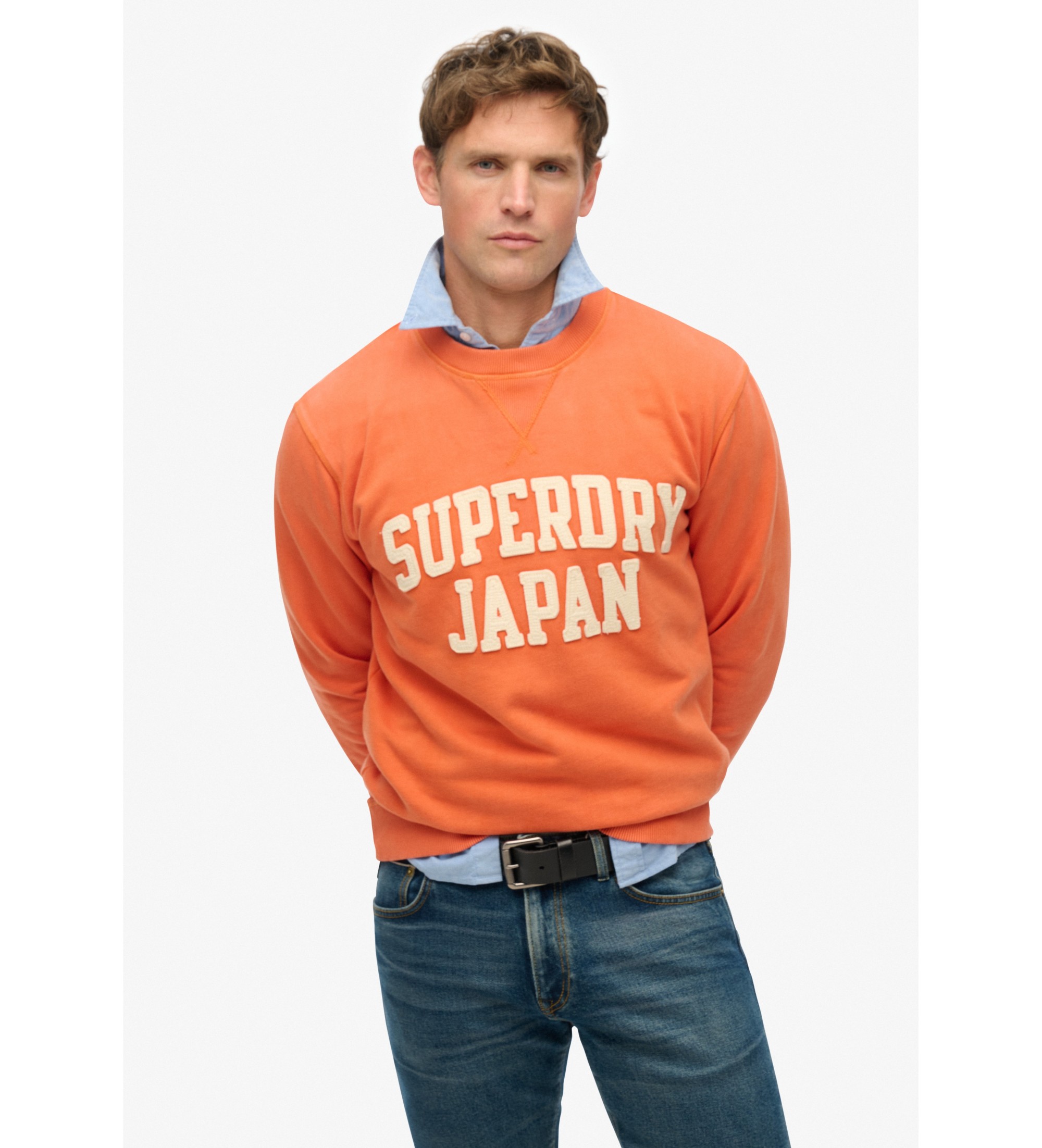 Superdry Sweatshirt Vintage Athletic orange