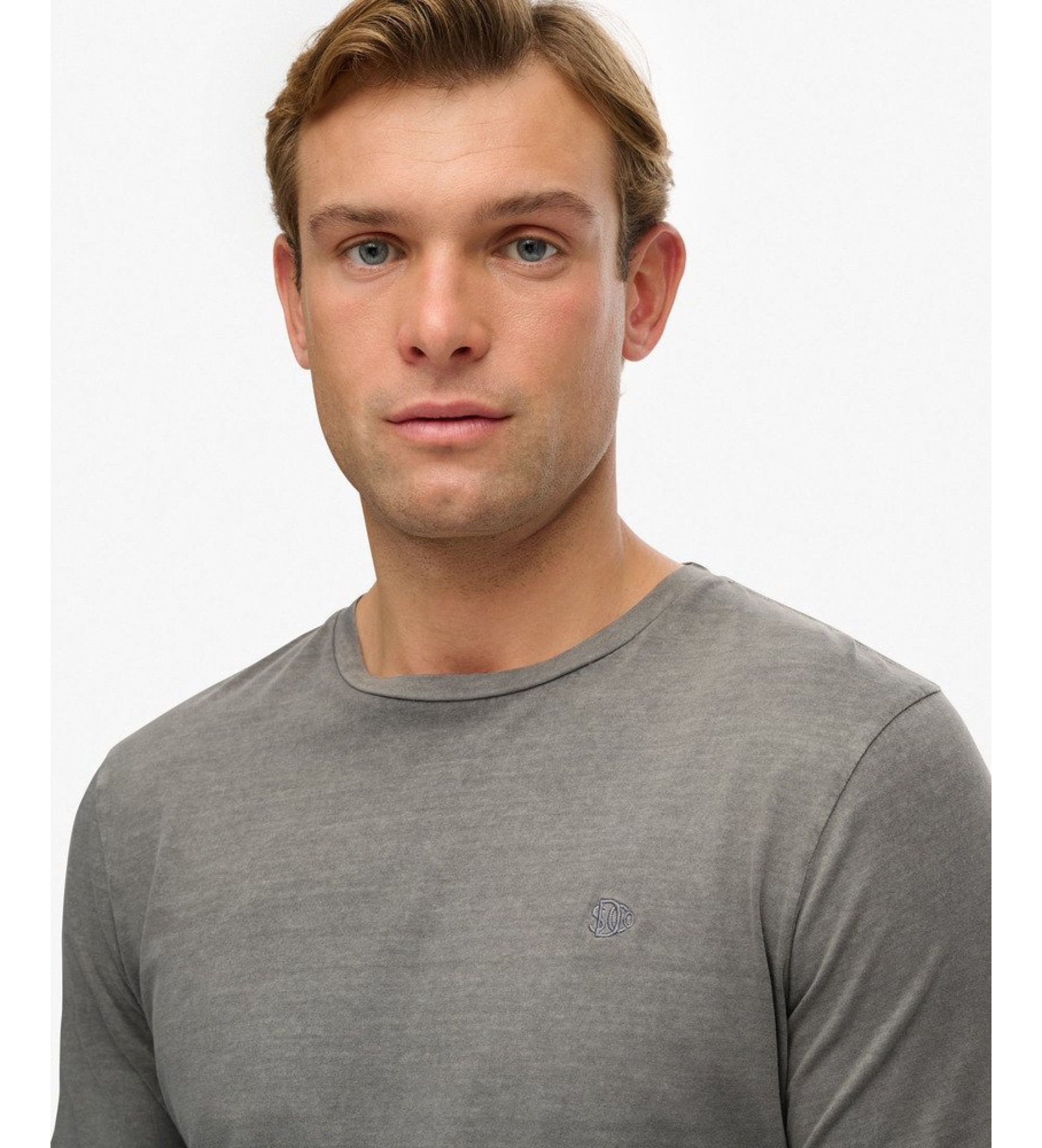 Superdry T-shirt essentiel classique gris Superdry T-shirt essentiel classique gris