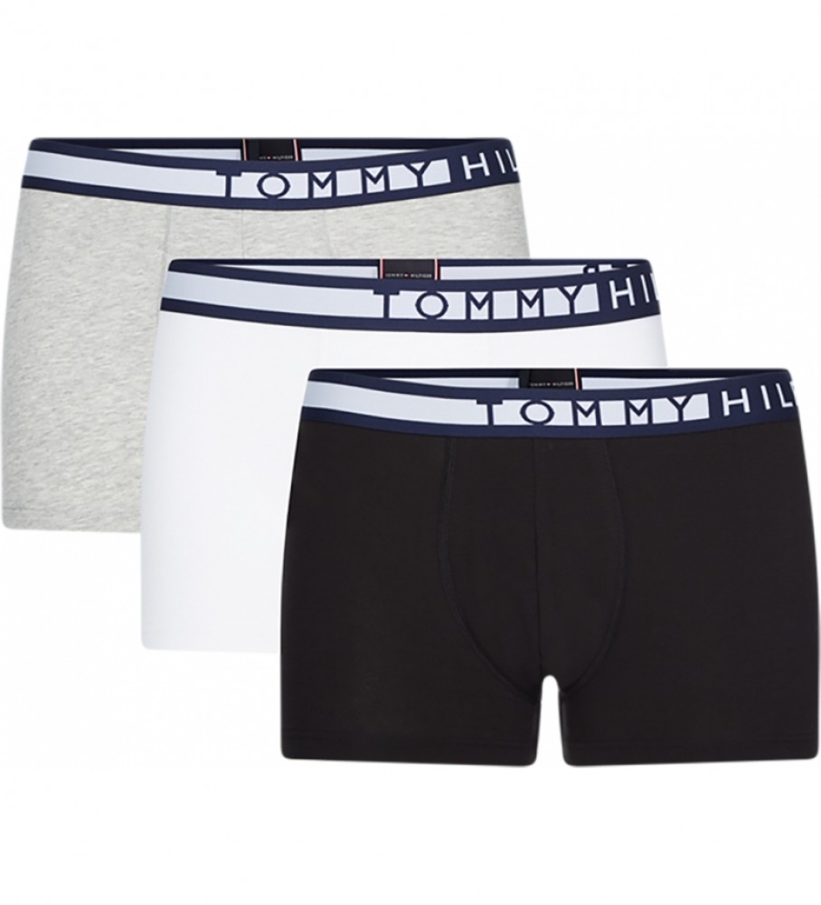 Tommy Hilfiger Pack of three boxer shorts UM0UM012340SA grey, white, black