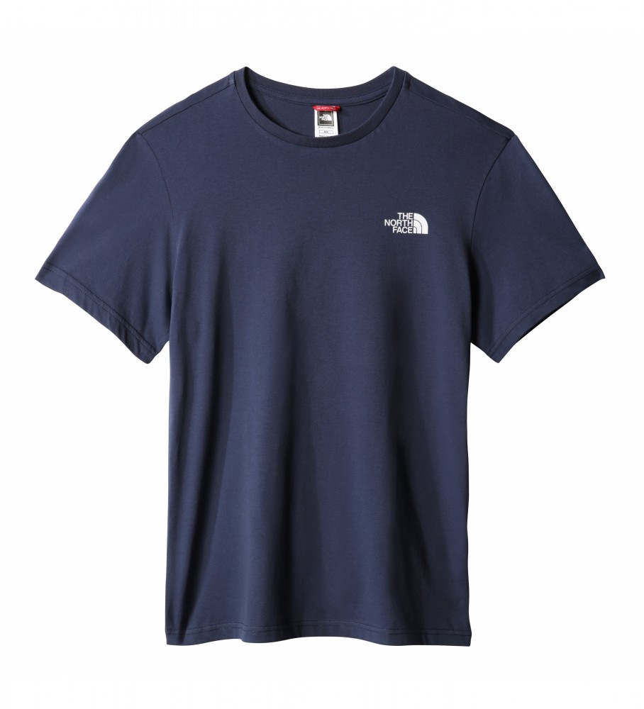 The North Face T-shirt a cupola semplice blu scuro