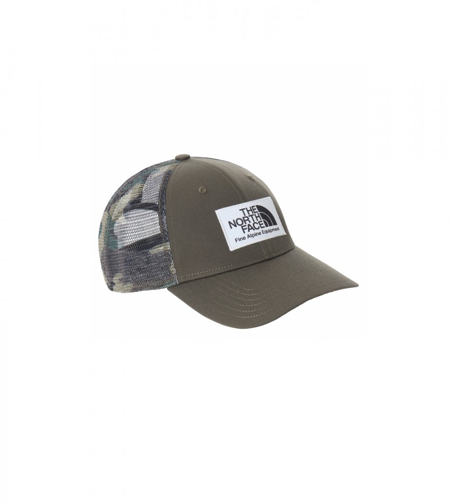 The North Face Cappellino trucker Mudder Deep Fit verde