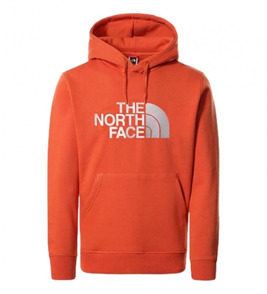The North Face Felpa arancione Drew Peak PLV HD