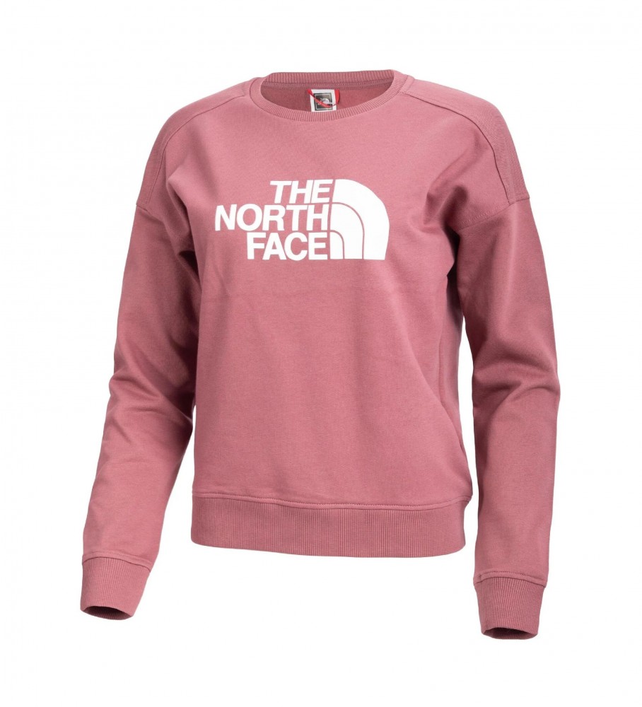 The North Face Drew Peak Crew Sweatshirt pink