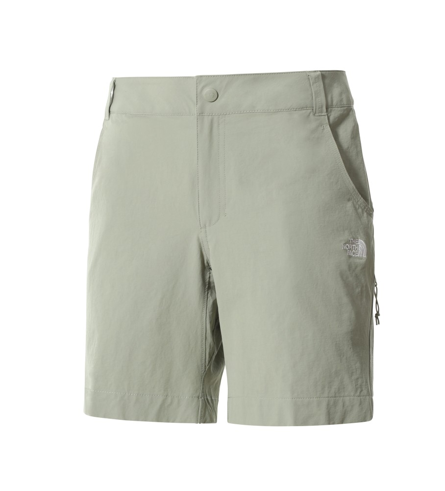 The North Face Exploration green shorts