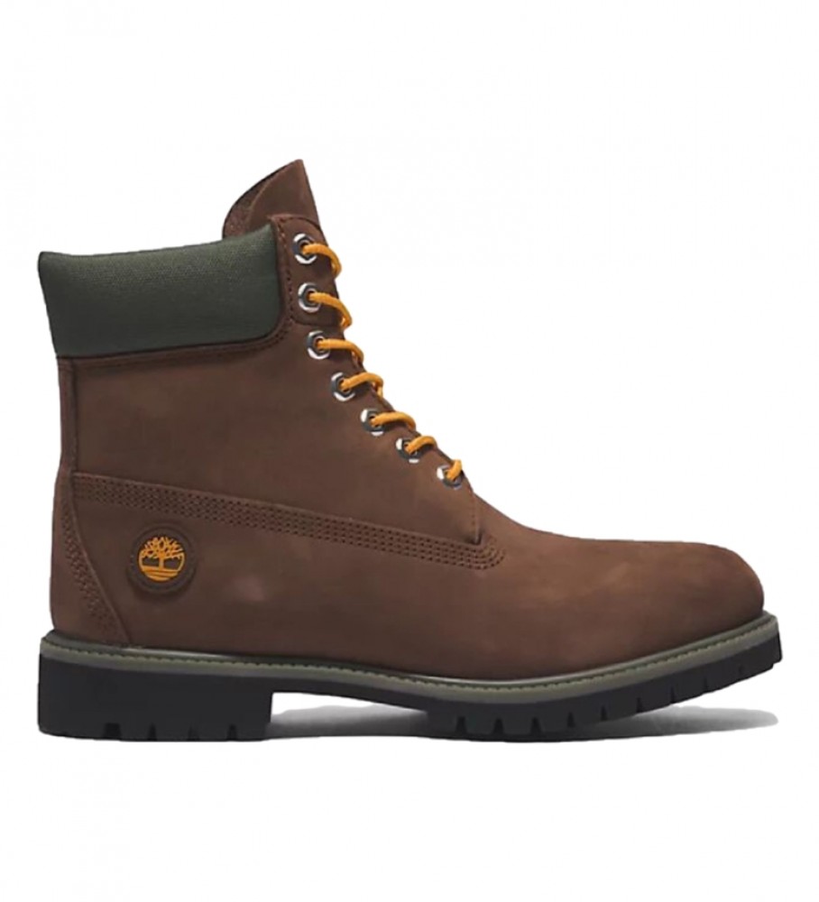 Timberland Botas de piel 6 Inch Premium marrón oscuro - Esdemarca moda y complementos - zapatos de marca y zapatillas marca