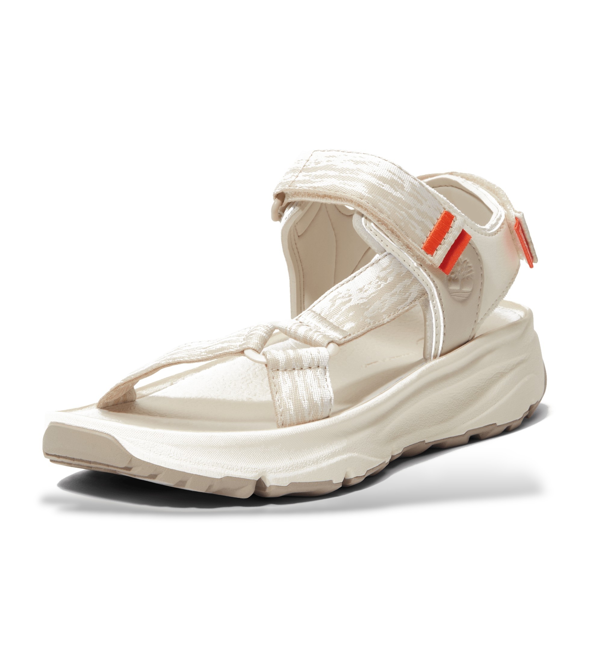 シューズ・サンダルその他 TIMBERLAND Woman Flat sandals White TB0A41R8ETZ1 Women's Clairemont Way Fisherman Sandal