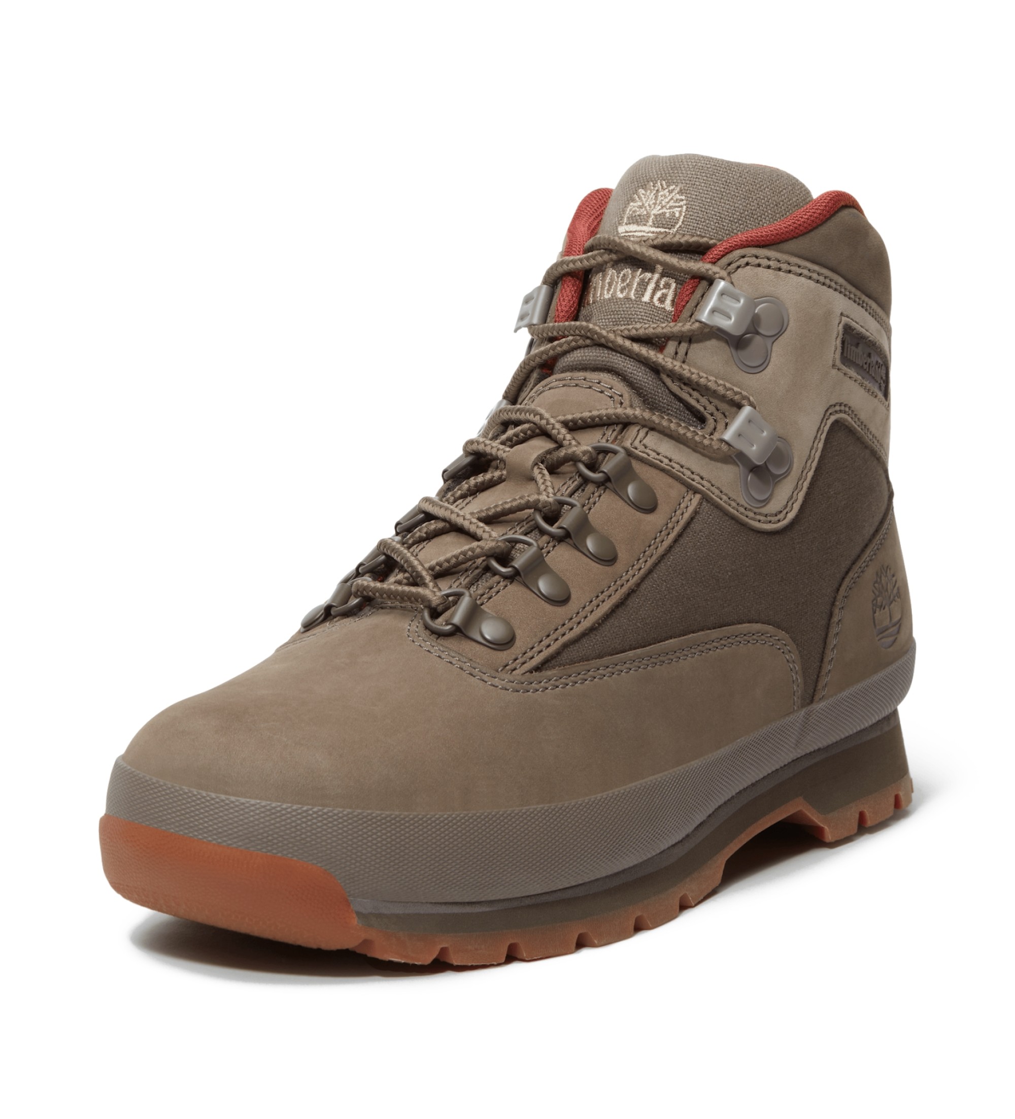 Timberland Bottes Euro Hiker en cuir vert
