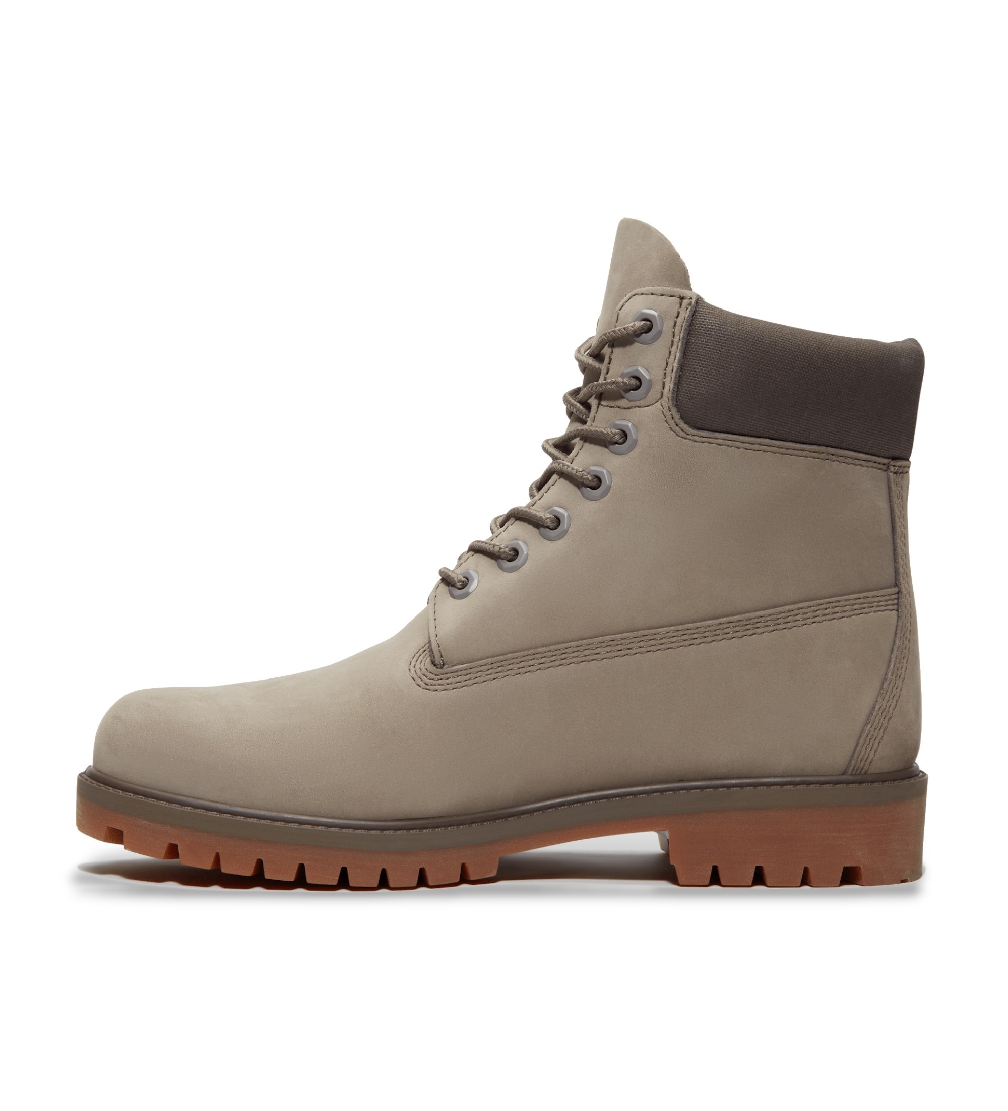 Timberland Stivali Heritage da 6 pollici in pelle impermeabile con lacci in verde