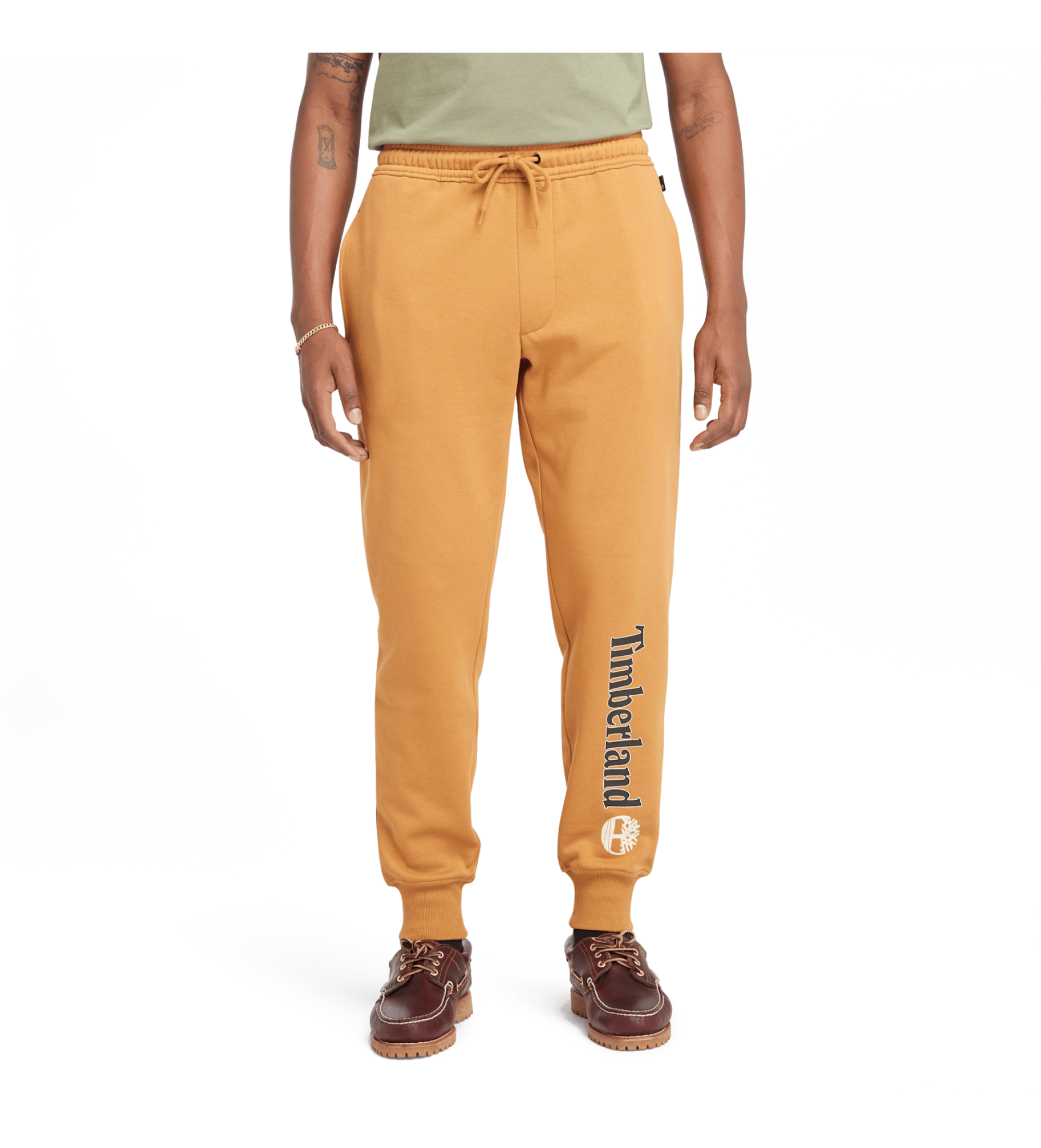 Timberland Pantalón Brushed Back Sweatpant mostaza Timberland Pantalón Brushed Back Sweatpant mostaza