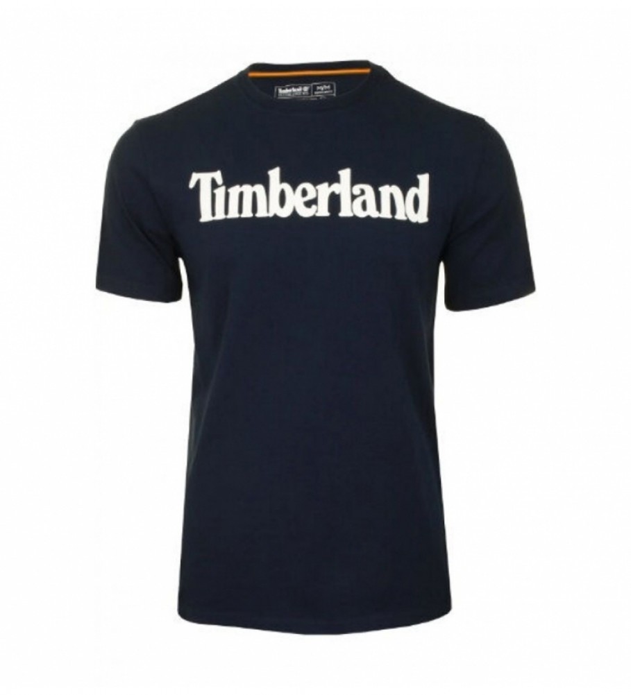 Timberland T-shirt Kennebec River Brand Linear Navy