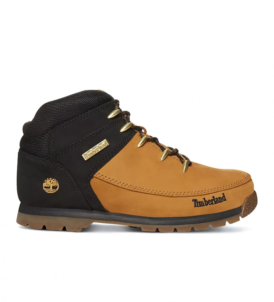 Timberland Leather boots Euro Sprint yellow, black / Rebotl - ESD footwear accessories - best brands shoes designer shoes