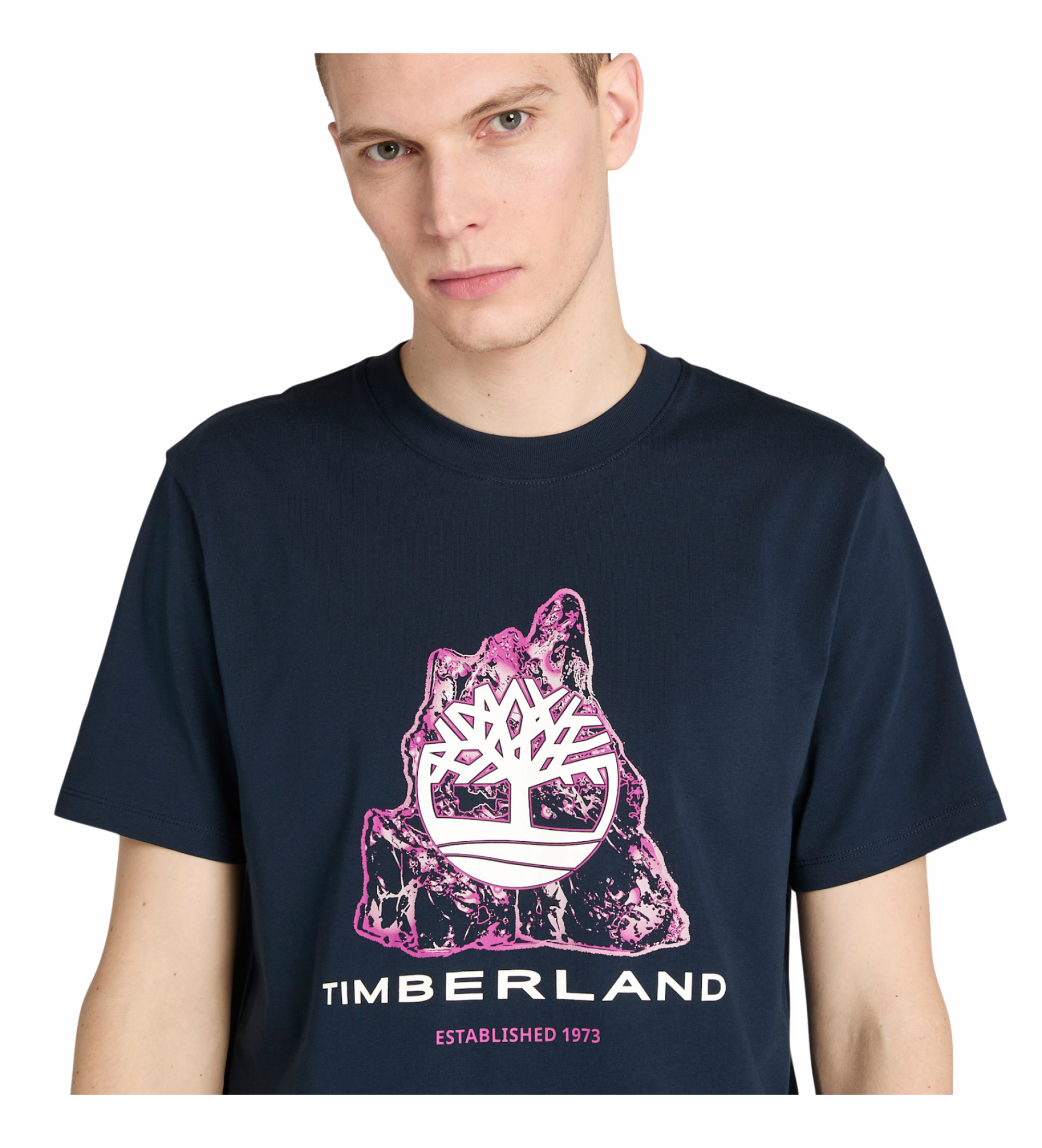 Timberland T-shirt with sea tree logo Timberland T-shirt with sea tree logo