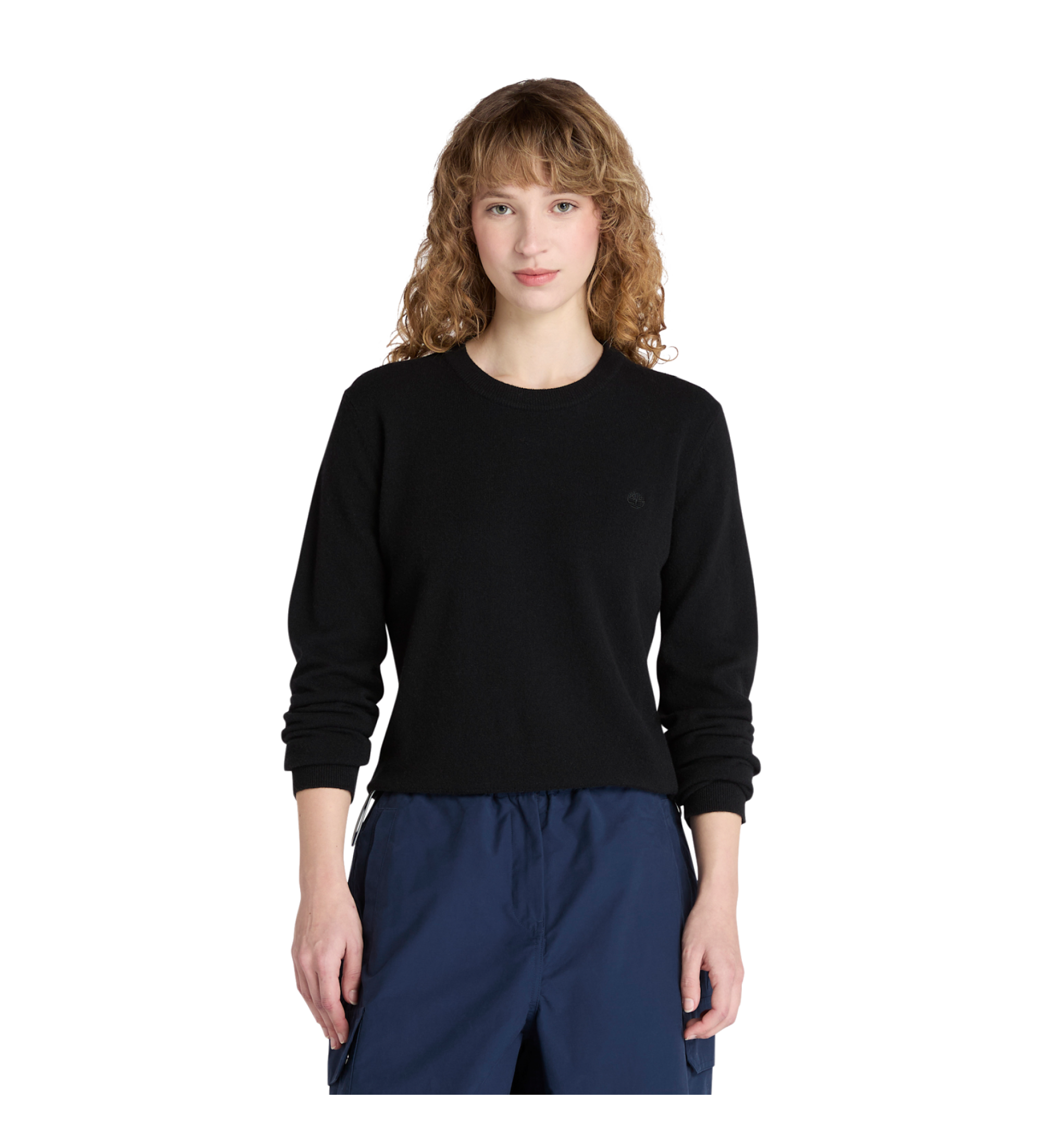 Timberland Merino-trøje sort Timberland Merino-trøje sort