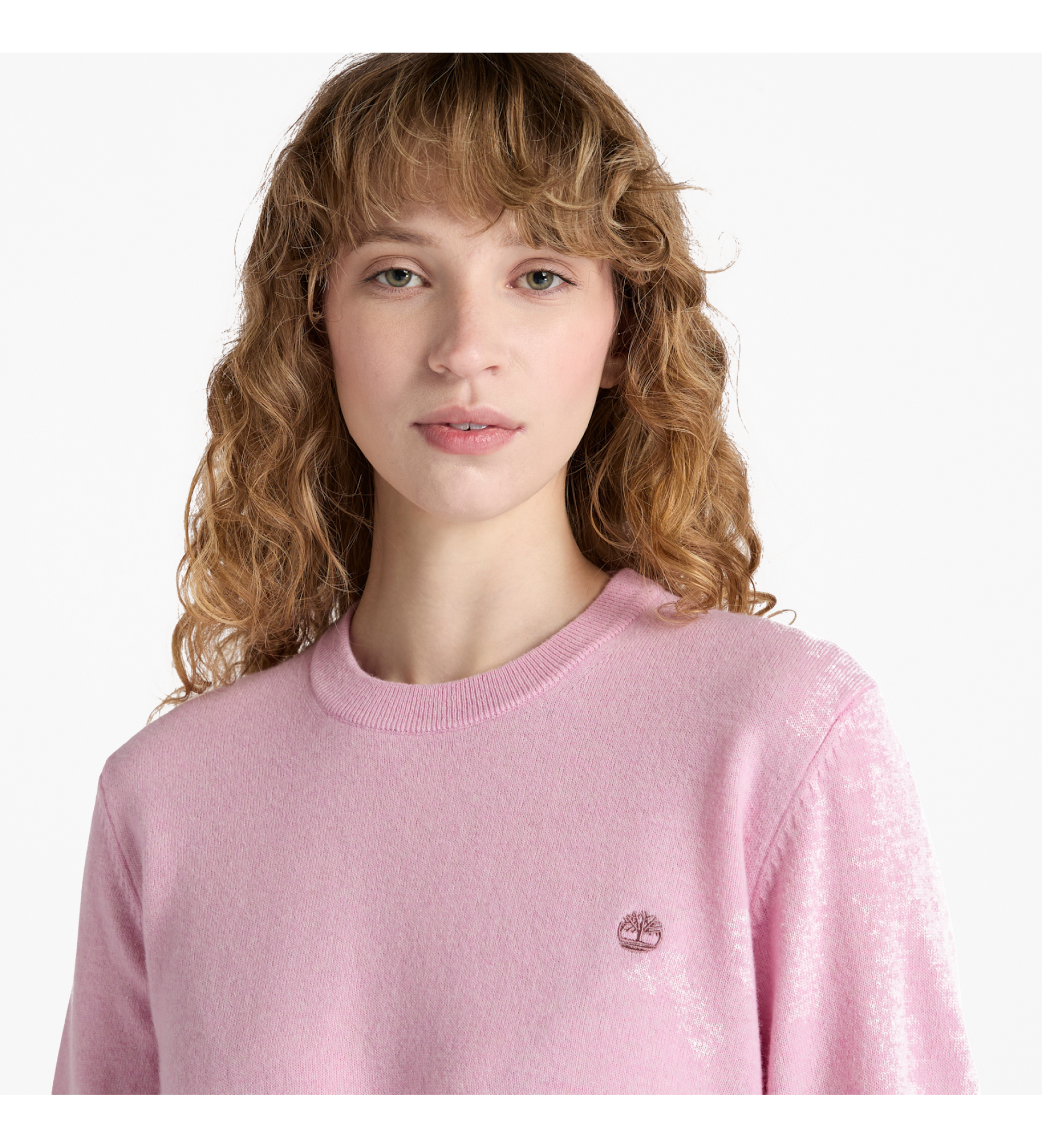 Timberland Merino-trøje lyserød Timberland Merino-trøje lyserød