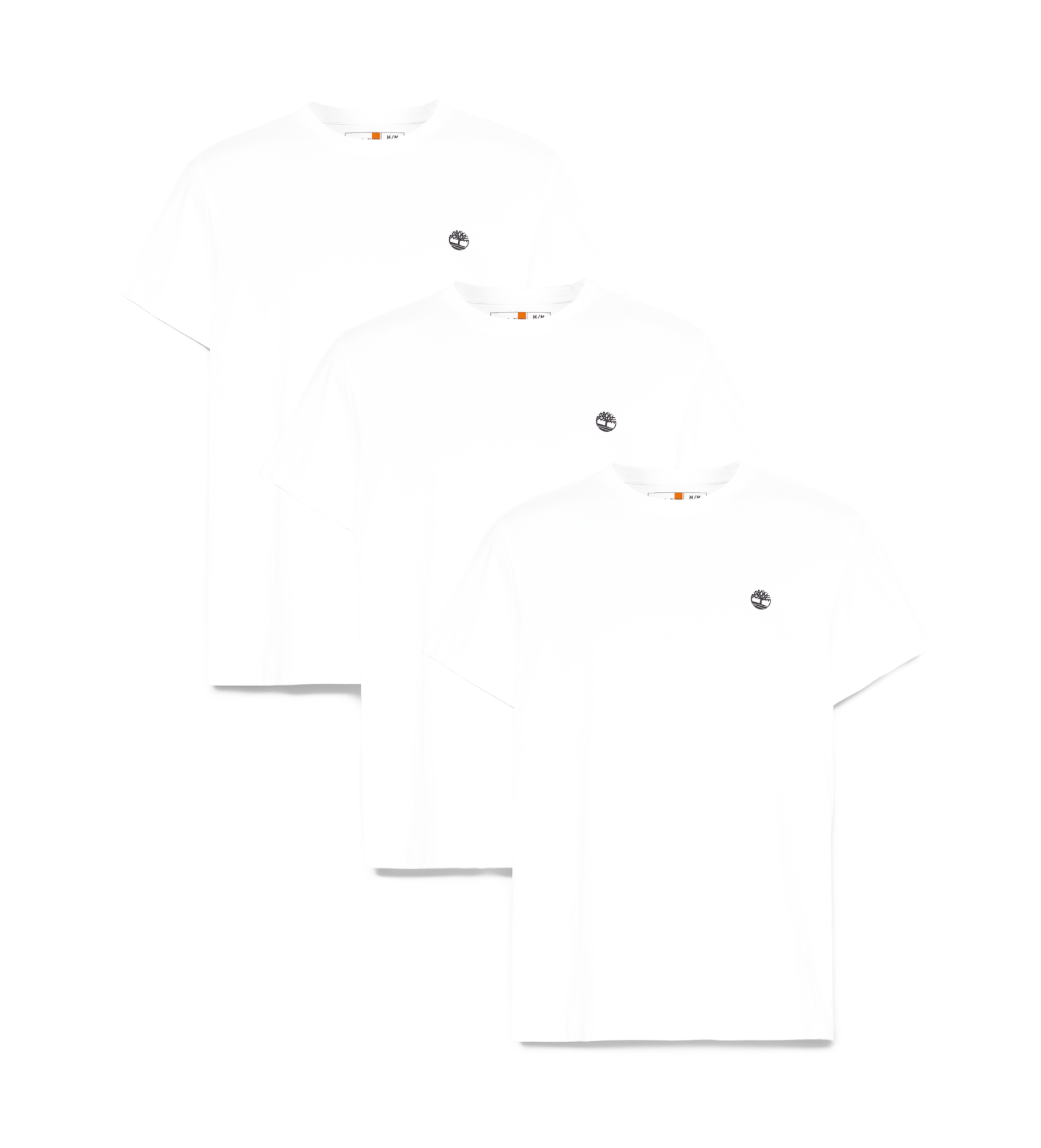 Timberland Lot de 3 T-shirts blancs Dunstan River