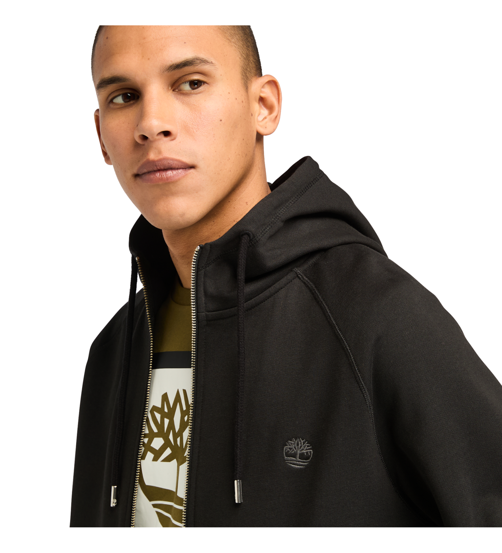Timberland Felpa con cappuccio nera Exeter River