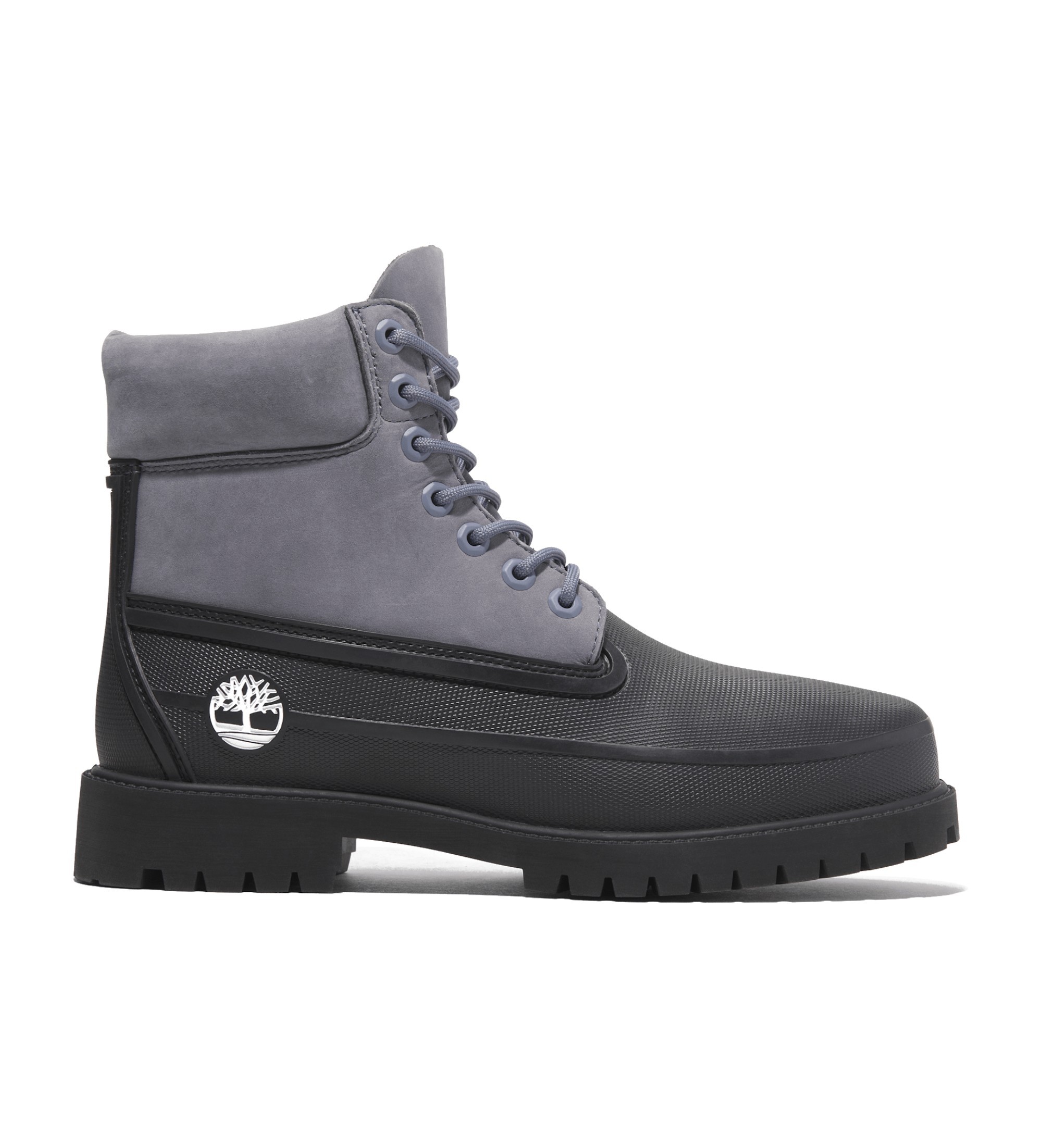 Timberland Bottes en cuir impermeable avec fermeture a lacets 6 pouces bleu noir Esdemarca Store mode chaussures et accessoires chaussures de grandes marques et chaussures de createurs