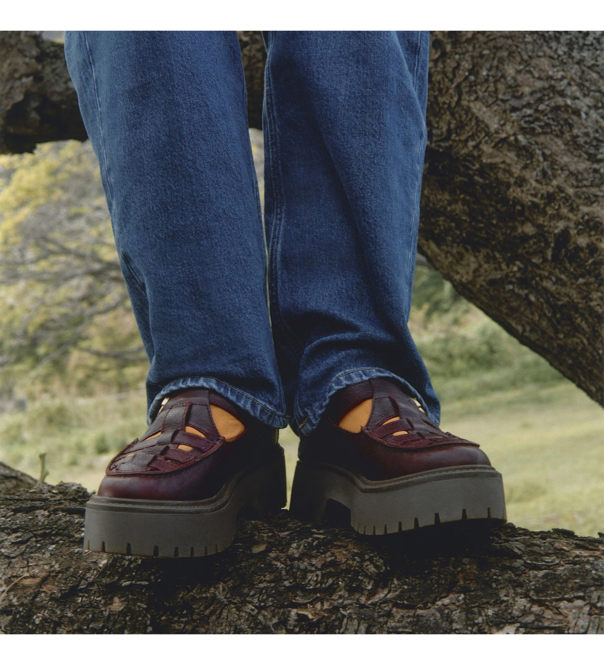 Timberland Sandali in pelle marrone bordeaux Stone Street