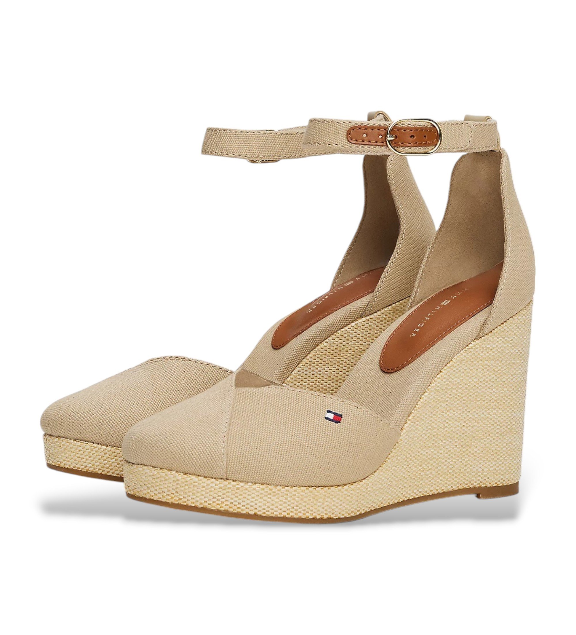 Tommy Hilfiger Alpargatas CuÃ±a Tiras Tommy Hilfiger Wedge