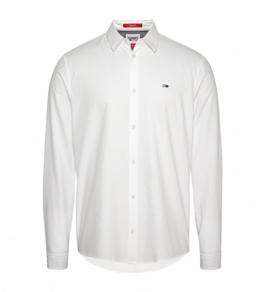 Tommy Jeans Classic Oxford Shirt White