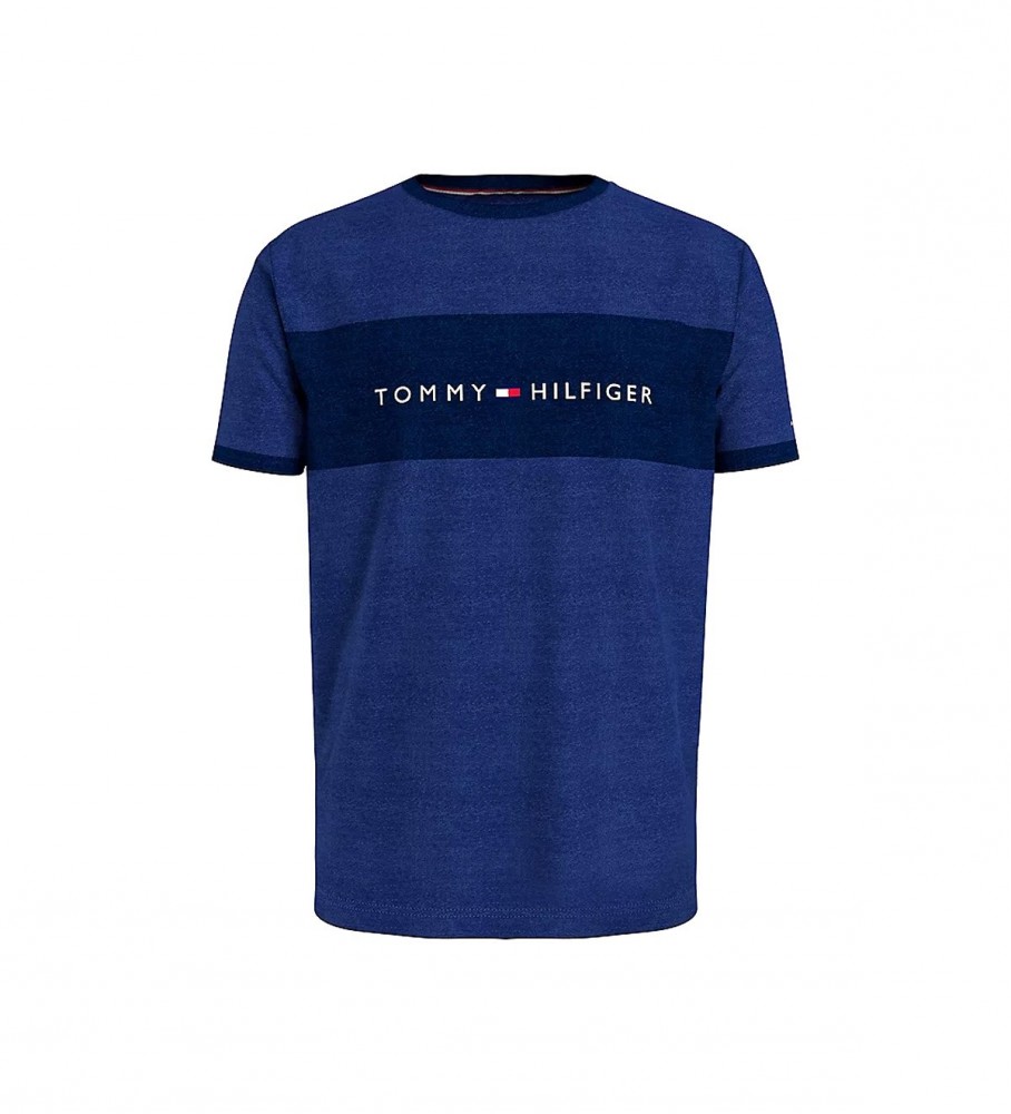 Tommy Hilfiger Camiseta Color Block azul