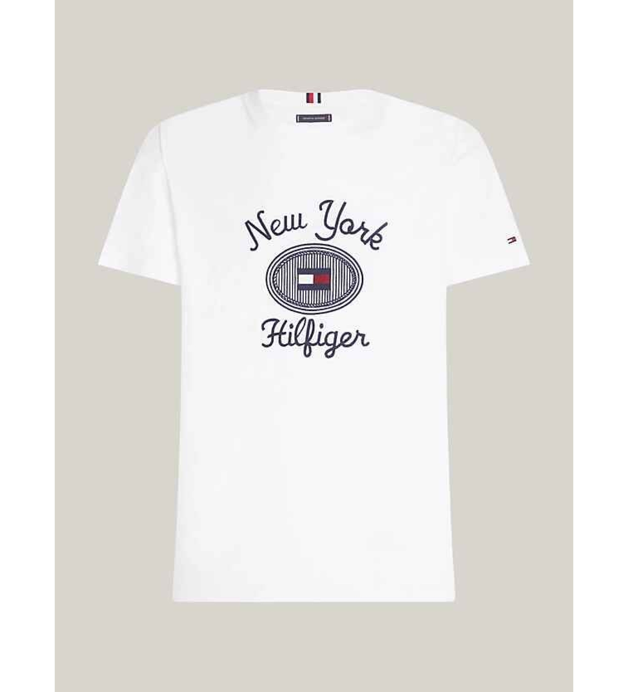 Tシャツ・カットソー LOGO EMBROIDERED T-SHIRT Men's Long-sleeve T-shirt with logo embroidery | White | Diesel