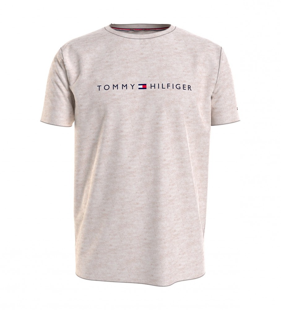 Tommy Hilfiger T-shirt de Pescoço Redondo cinzento