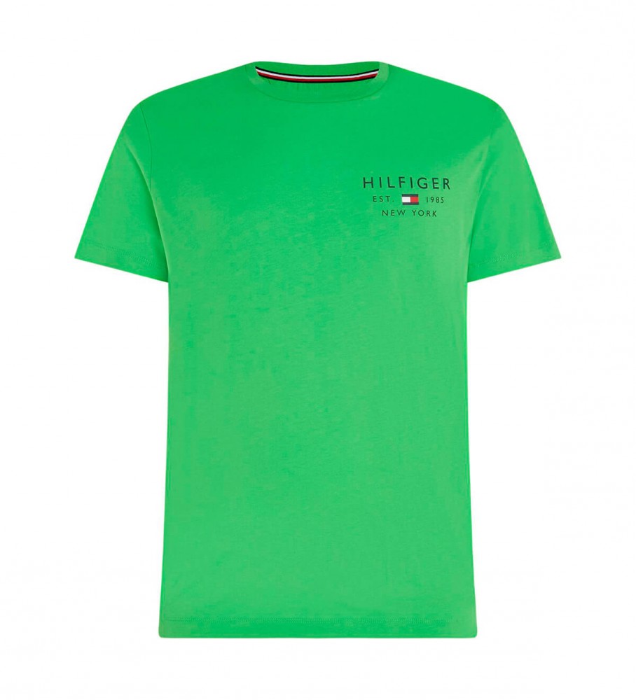 Tommy Hilfiger Slim Logo T-shirt green