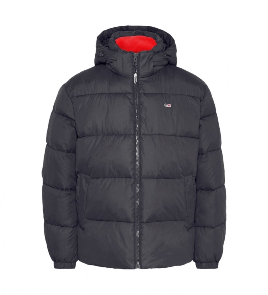 Tommy Hilfiger Quilted Jacket with Logo black